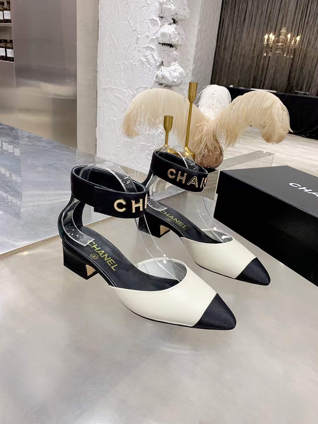Women C*hanel Top Sandals