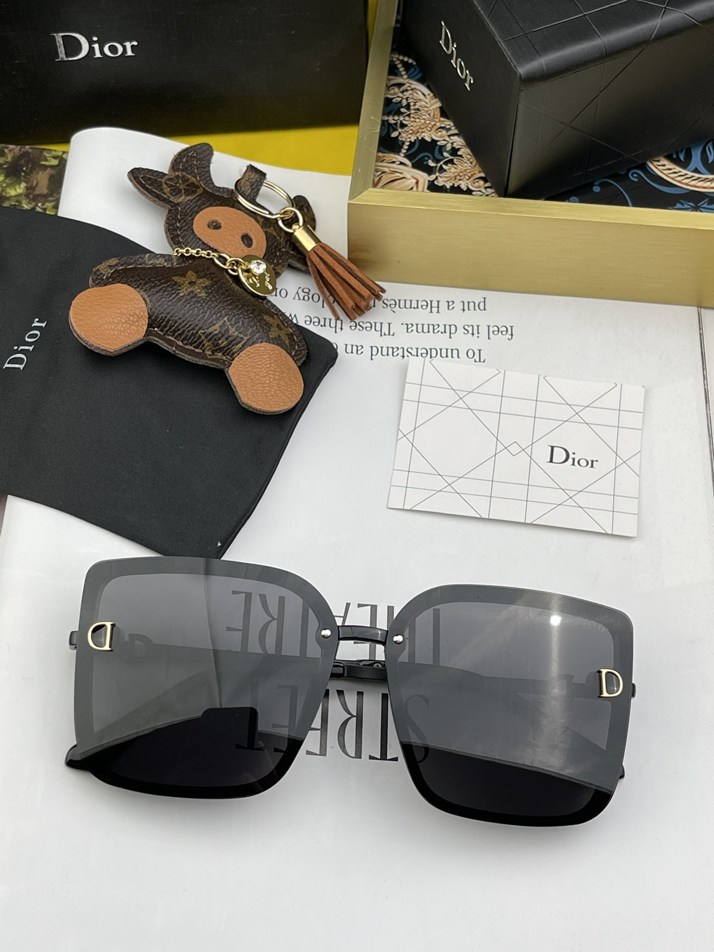 D*ior Glasses Top