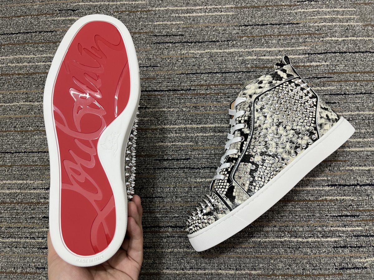 Men Women C*hristian L*ouboutin Top Sneaker