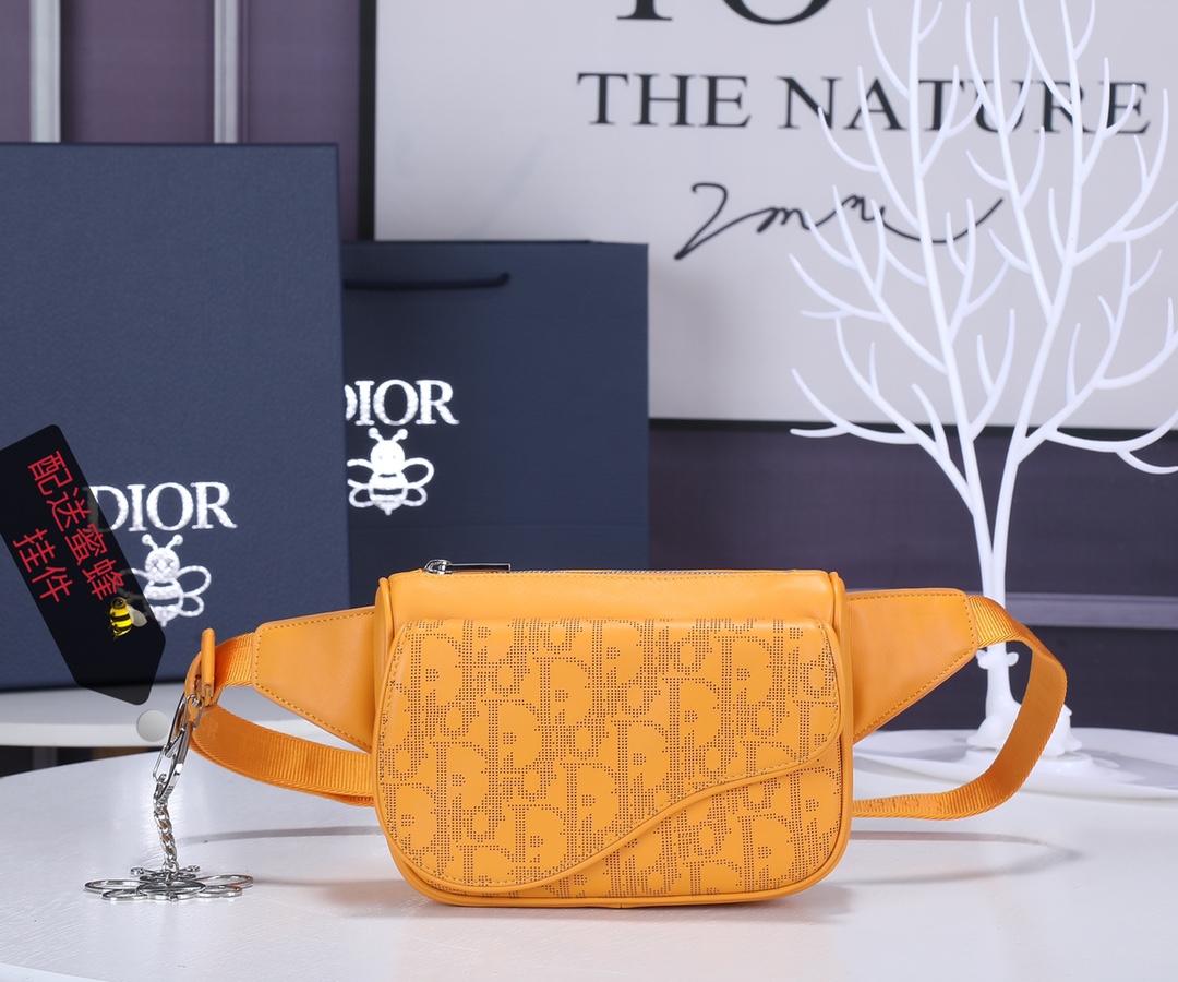 D*ior Top Bag 19*14*6cm