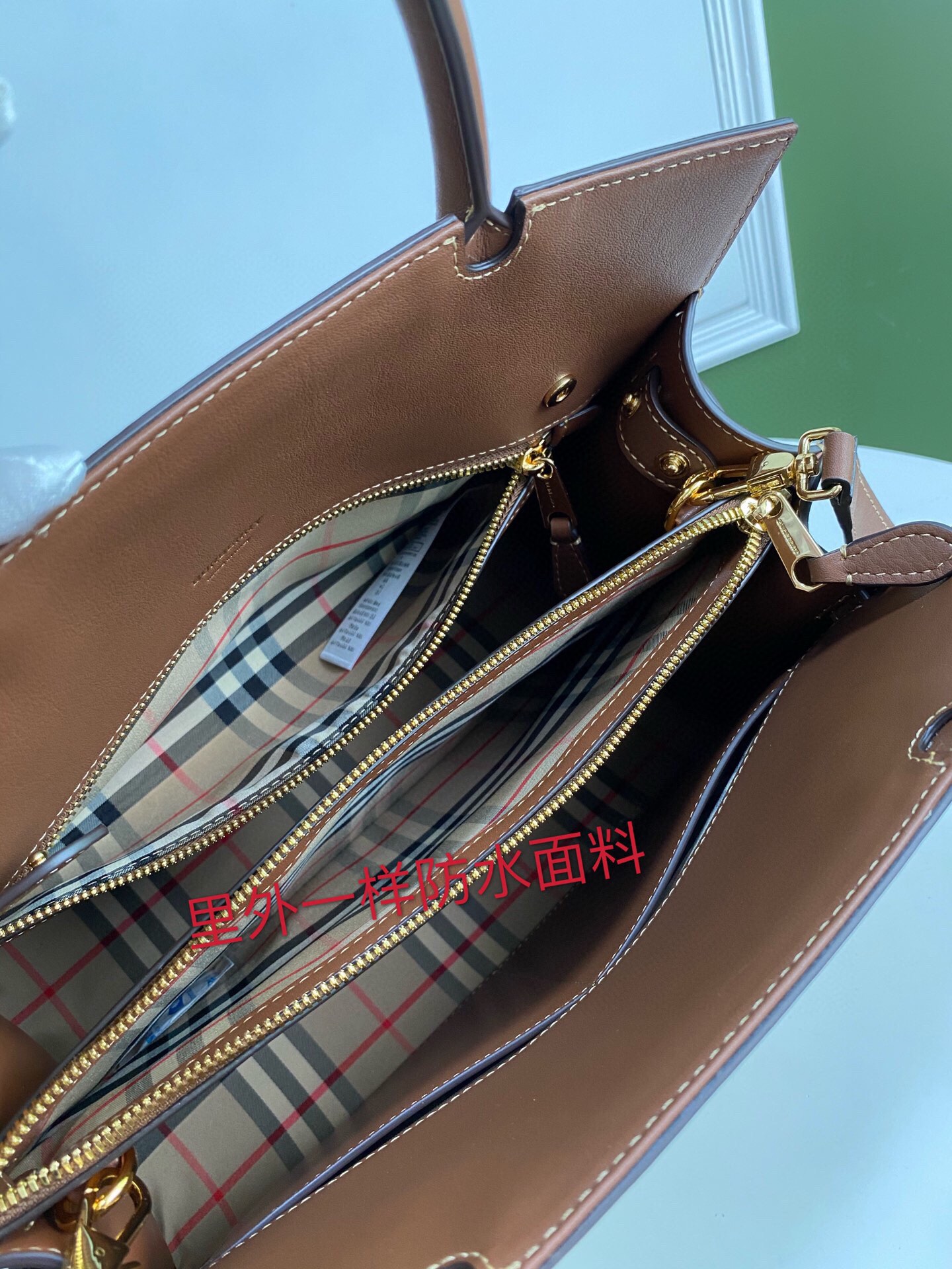 B*urberry Top Bag 32*15*25cm