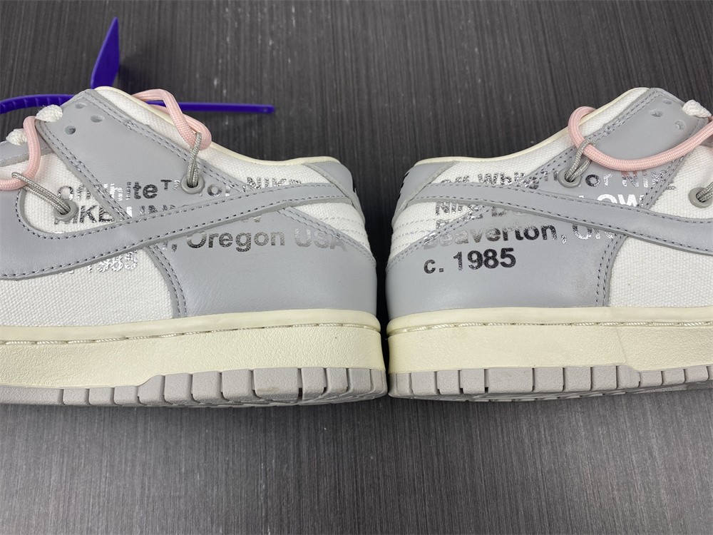 from O*ff-W*hite x Nike Dunk Low