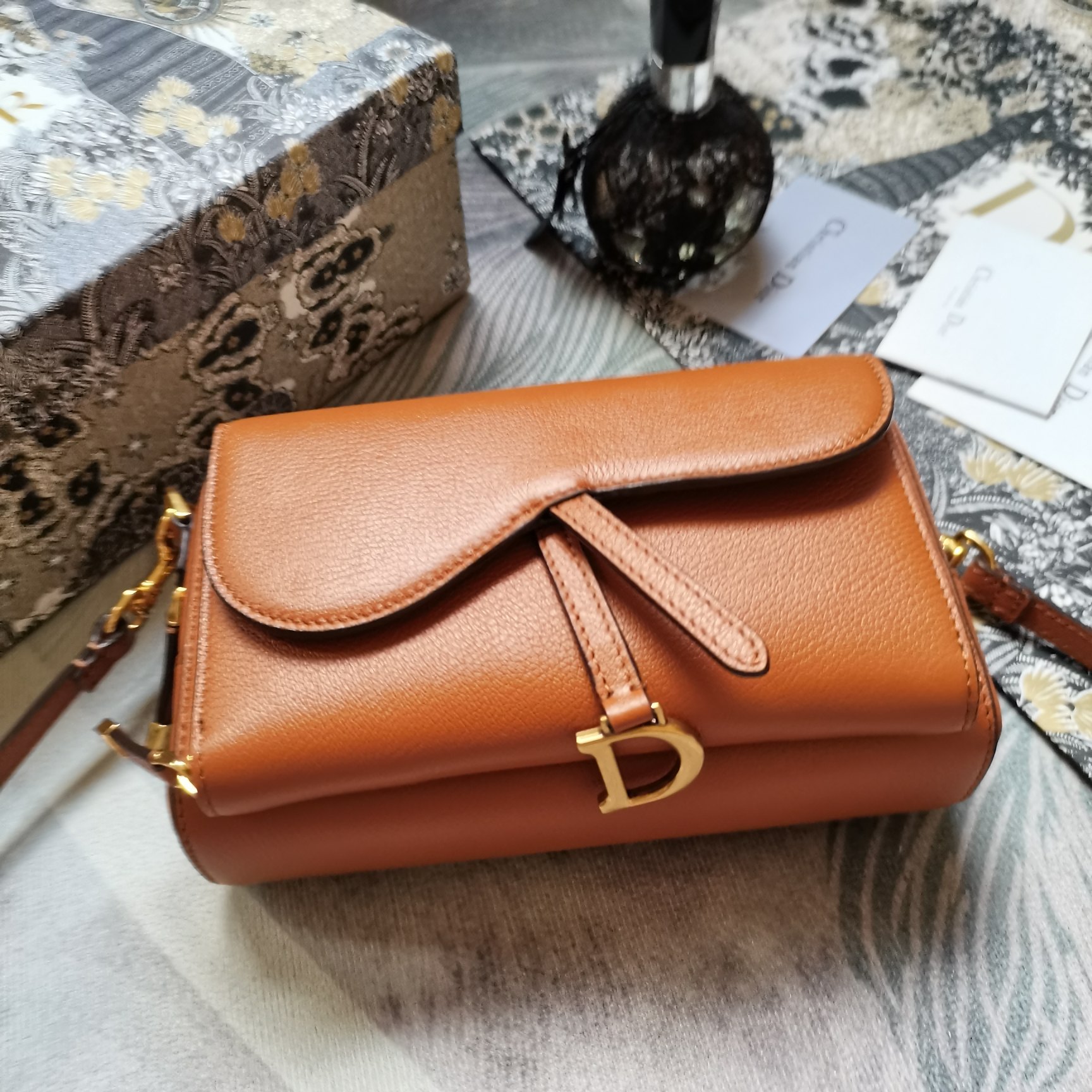 D*ior Bag Top Quality 19*10.5*5CM