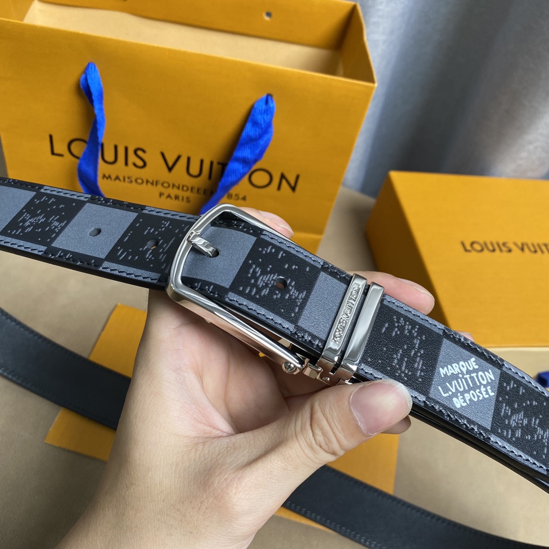 L*ouis V*uitton Belts Top Quality 35MM