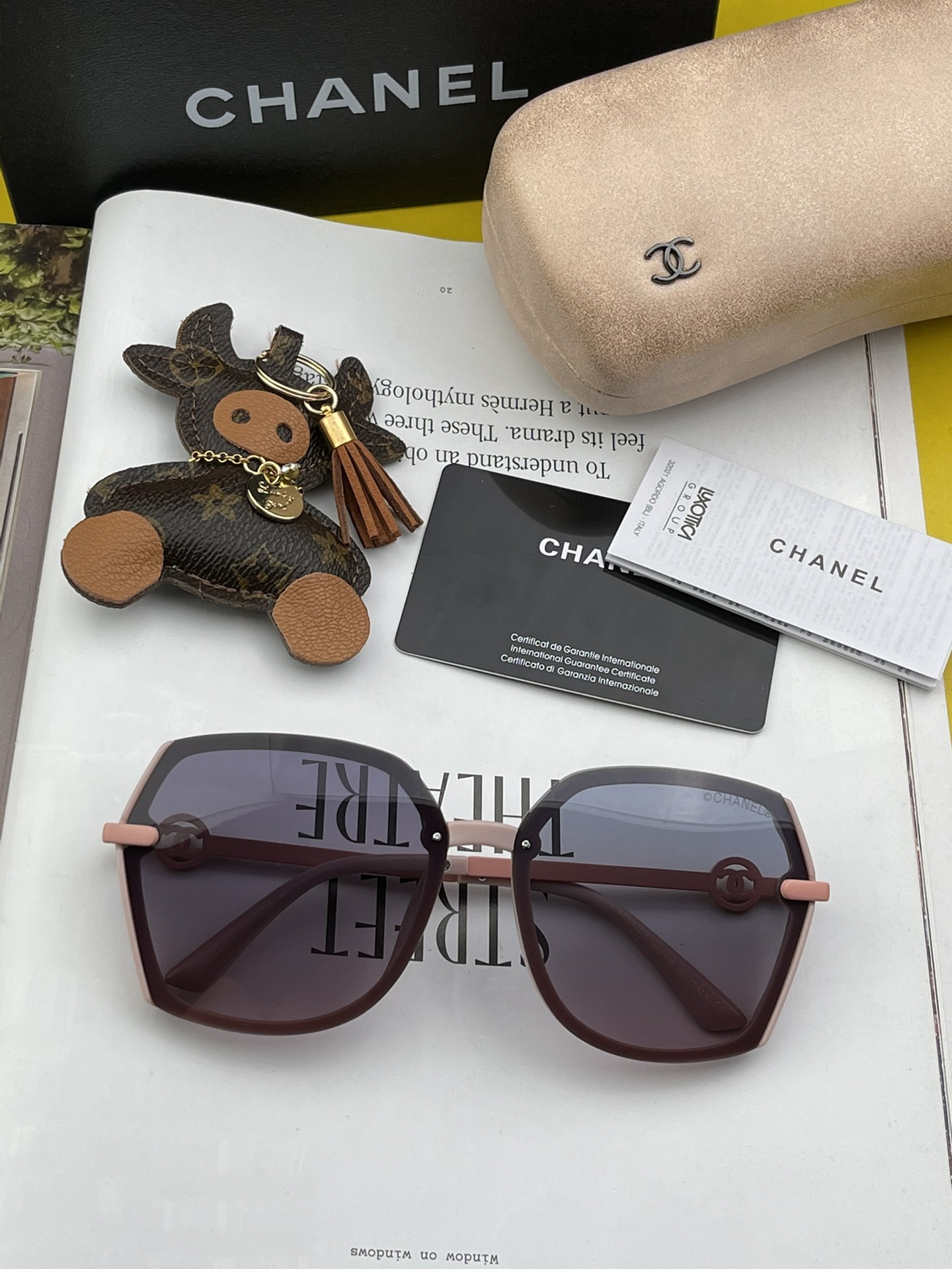 C*hanel Glasses Top