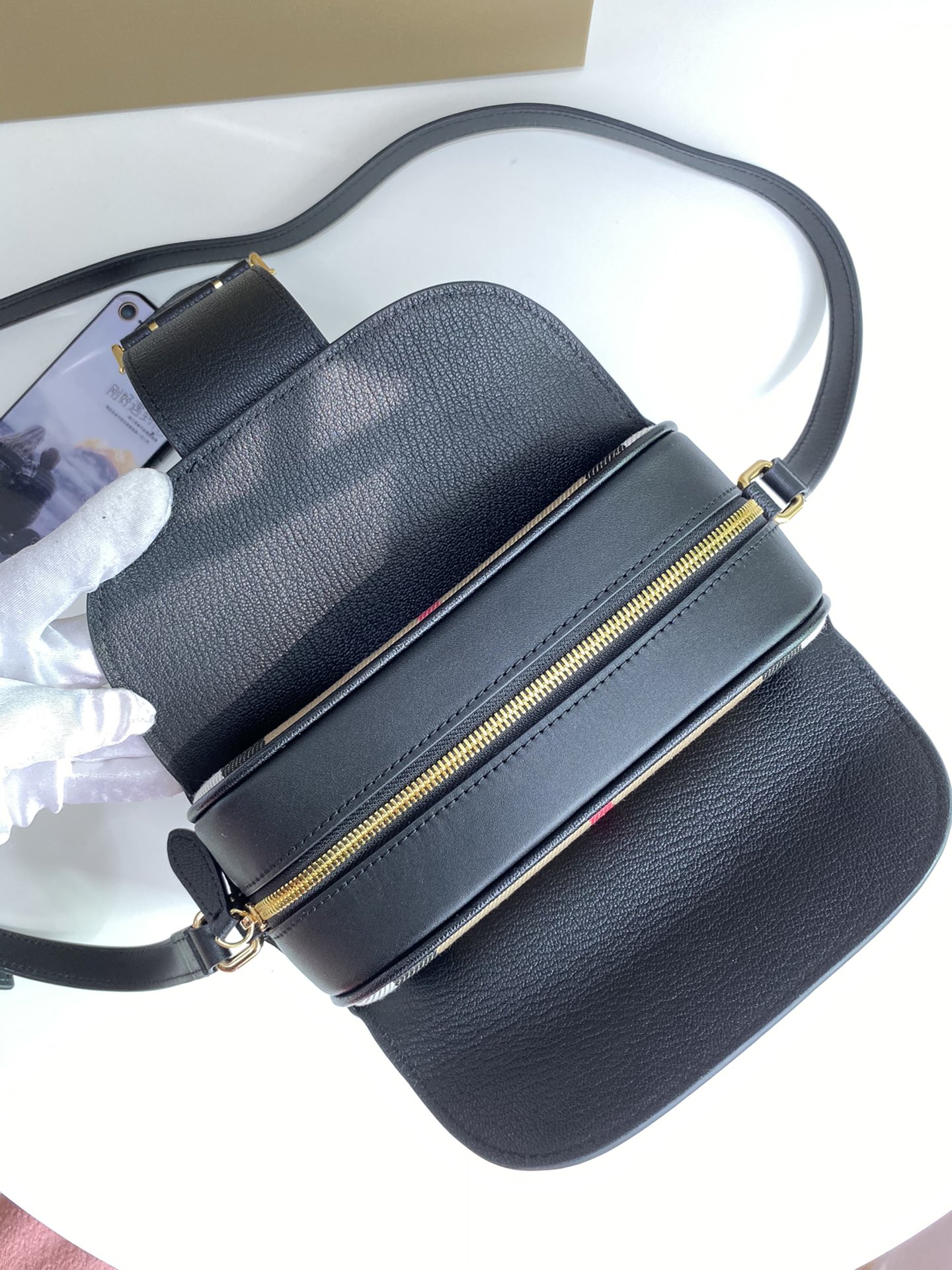 B*urberry Bag Top Quality 21*7.5*17cm