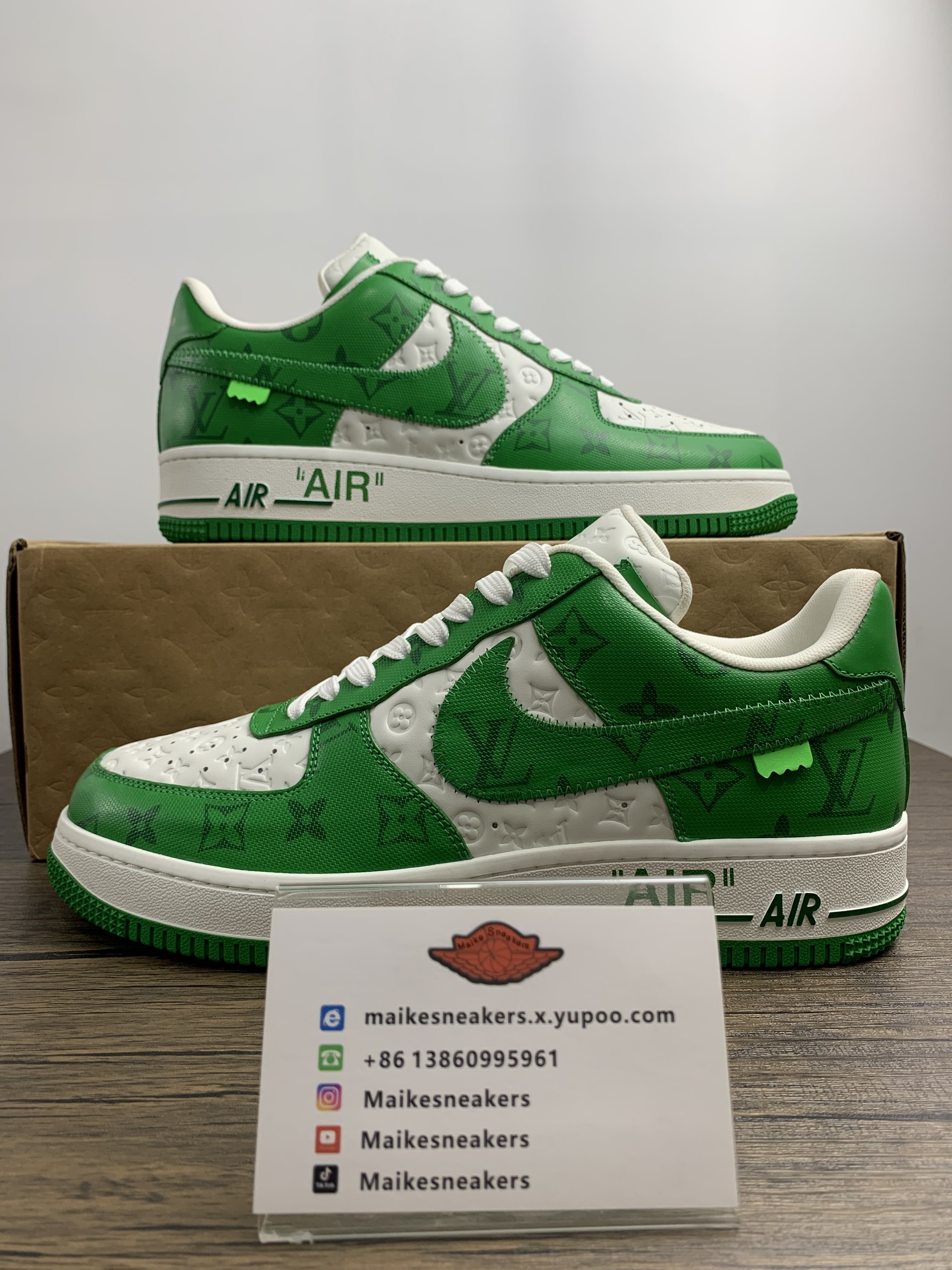 from Men L*ouis V*uitton * nike air force 1 Top Sneakers