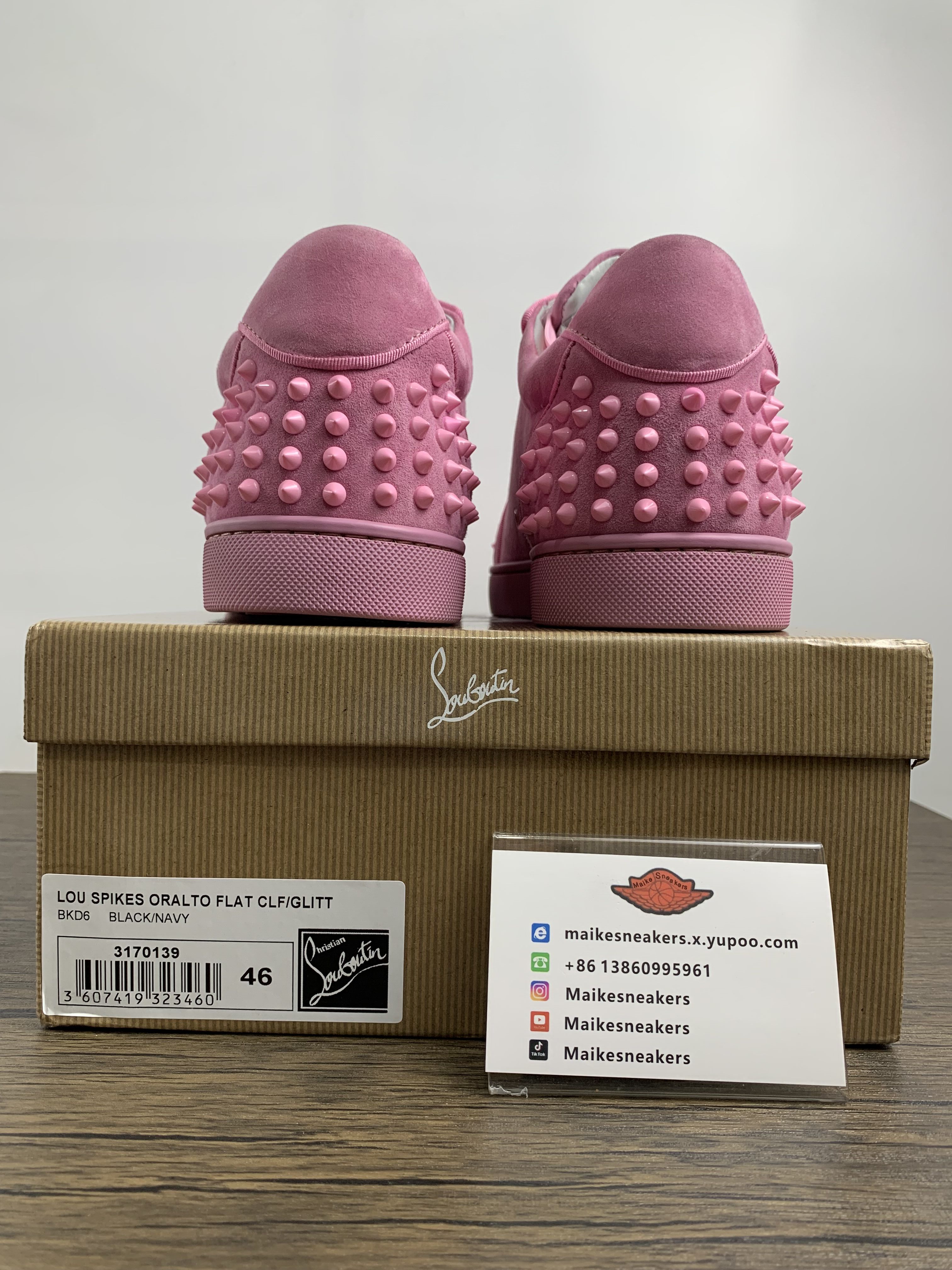 Christian ·Louboutin men women TOP sneakers