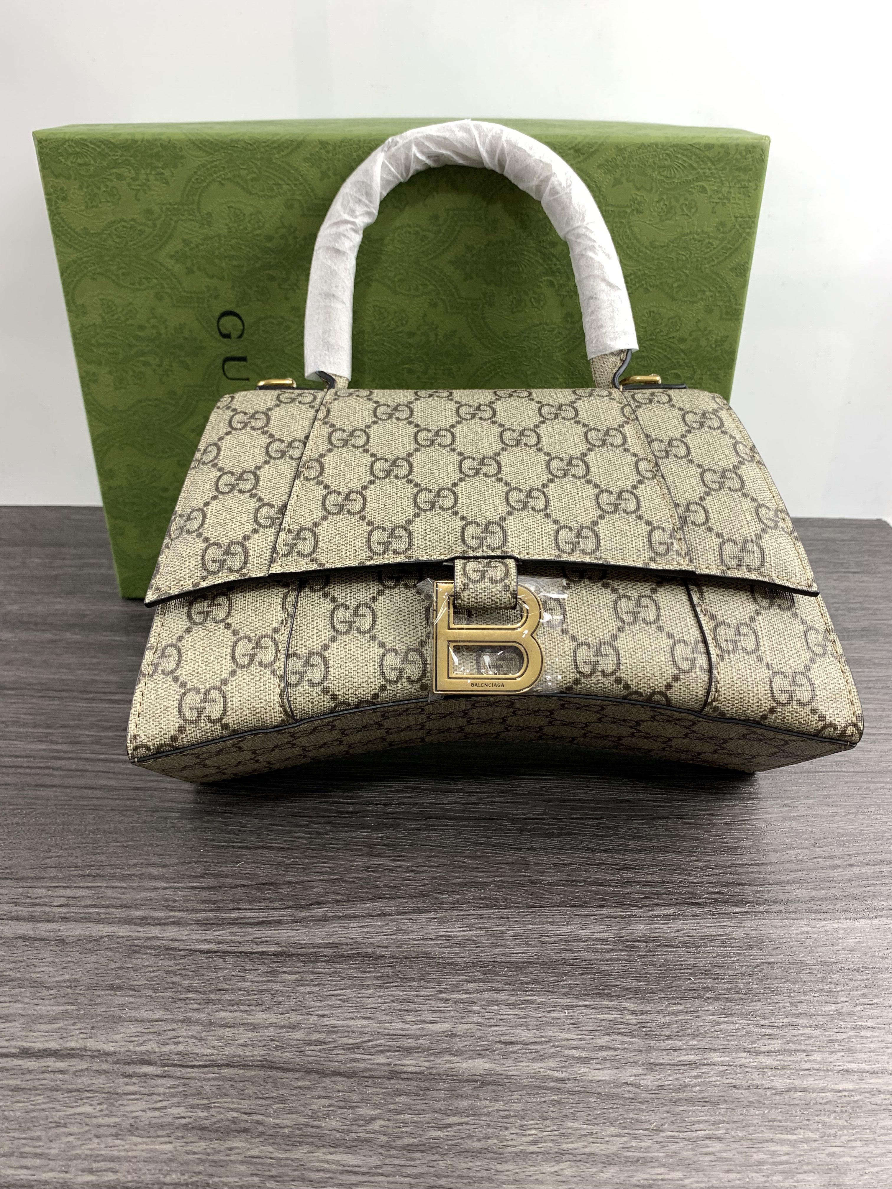 B*alenciaga&Gucc* Bag Top Quality 22.5*14.5*10CM