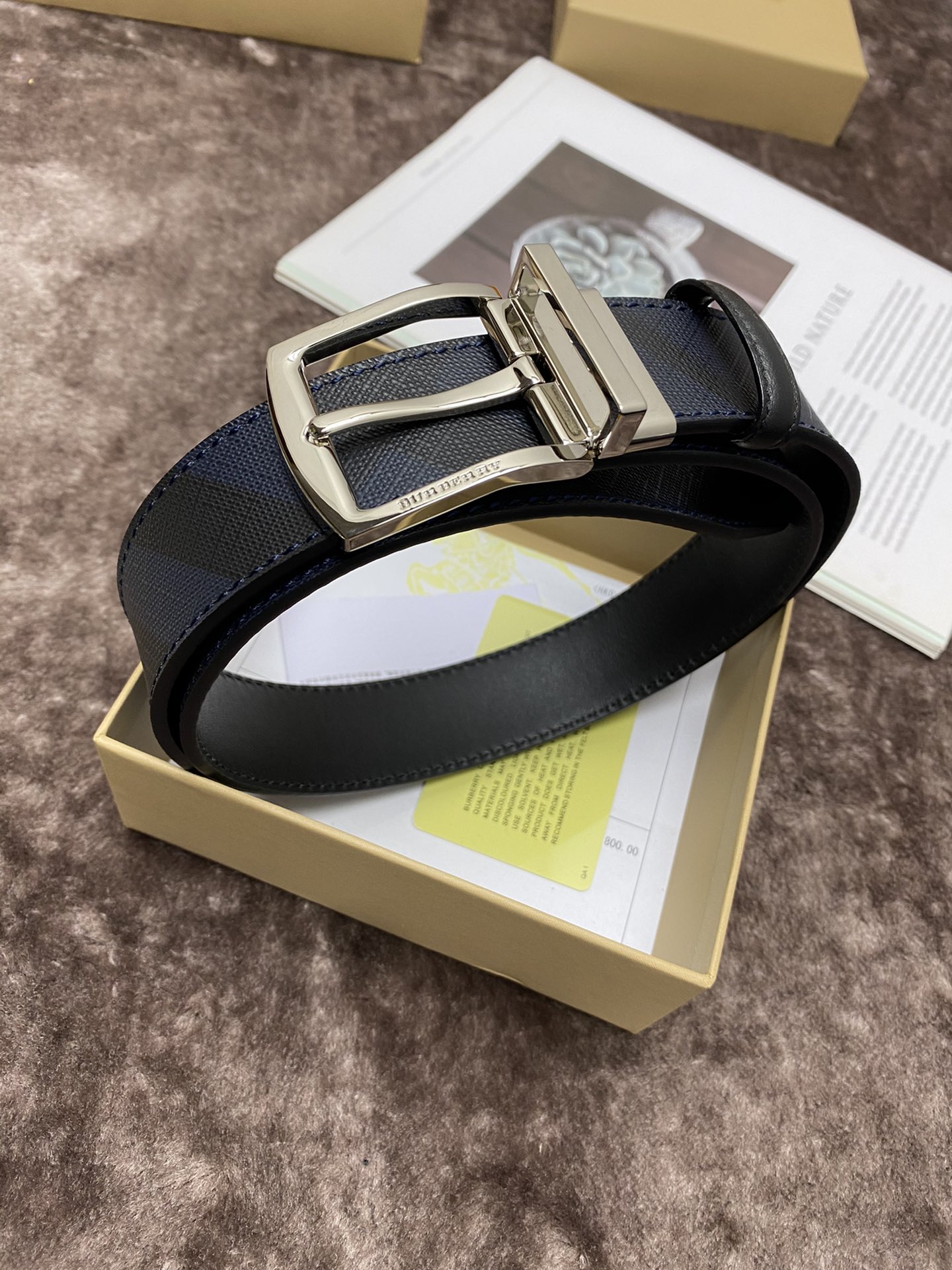 B*urberrry Belts Top Quality 35MM