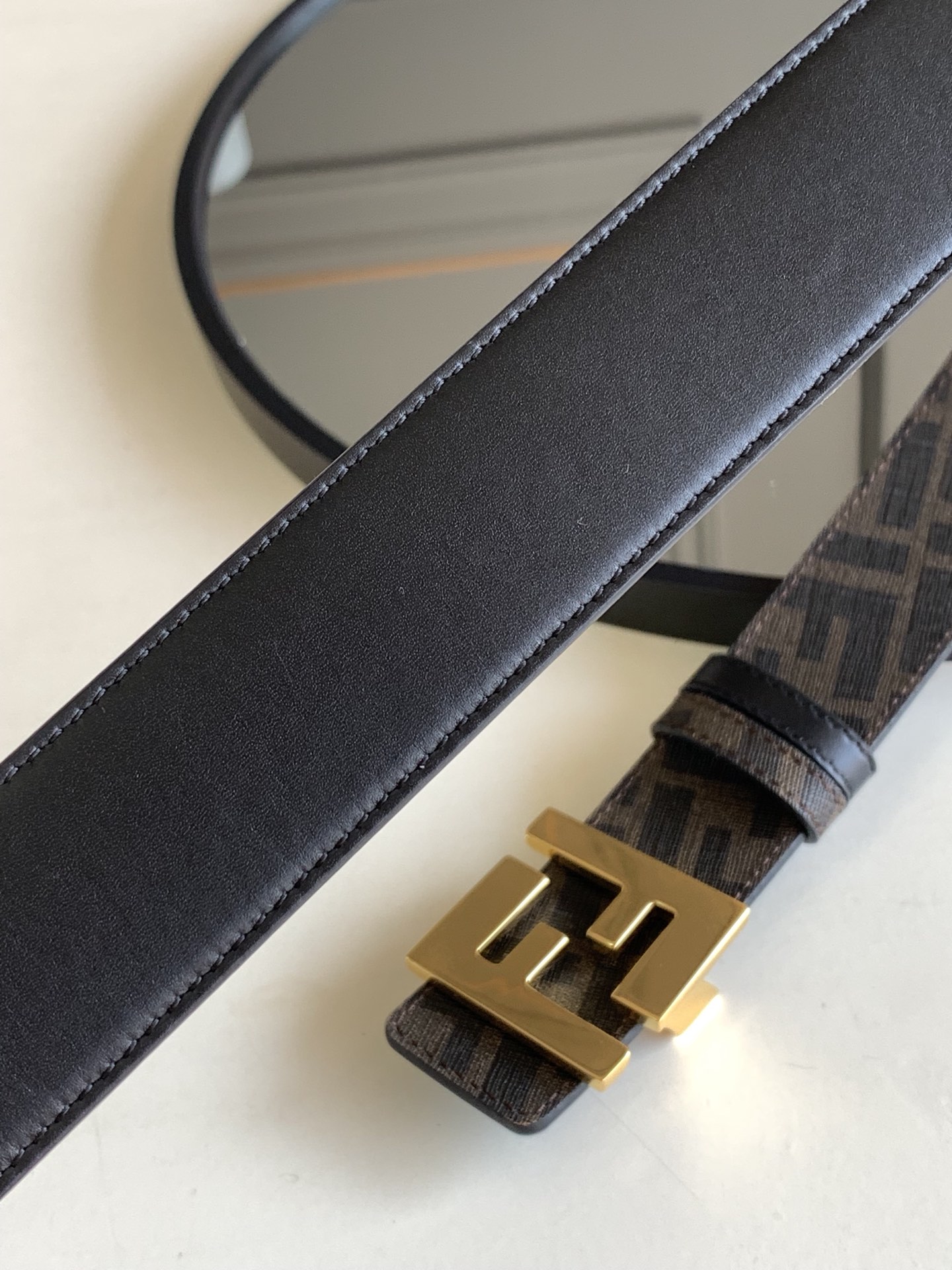 F*endi Belts Top Quality 35MM