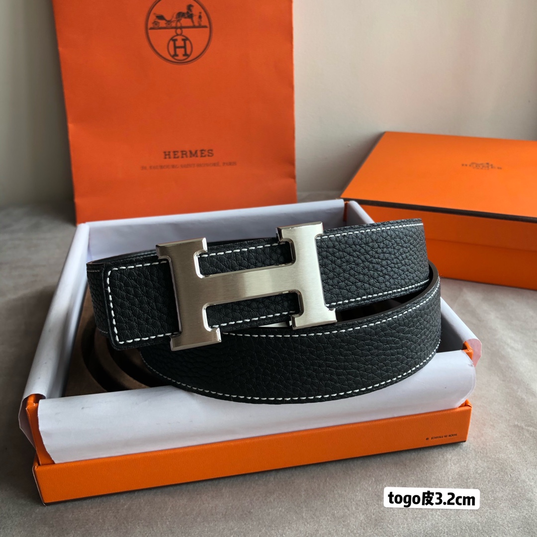 H*ermes Belts Top Quality 32MM