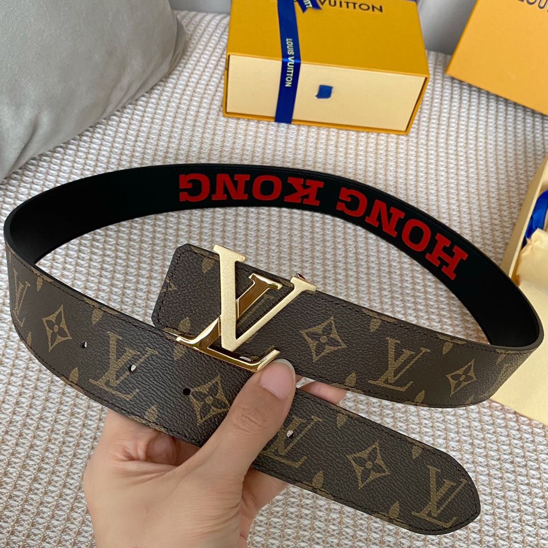 L*ouis V*uitton Belts Top Quality 40MM