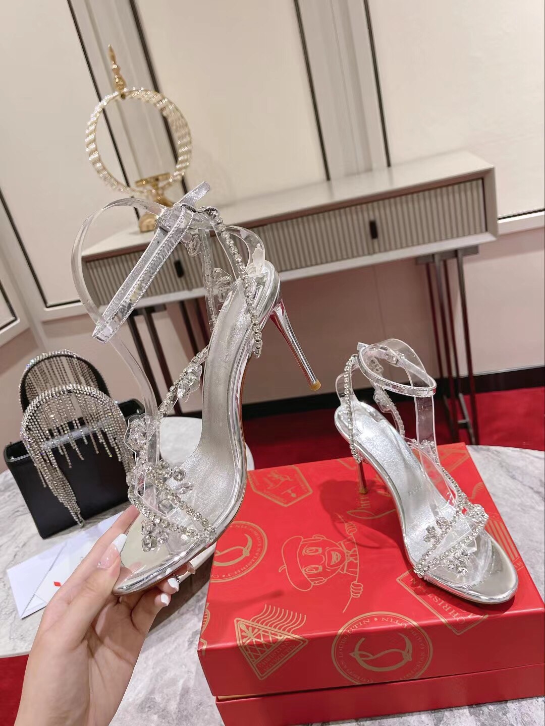 Women C*ristian L*uboutin High Heels 10CM