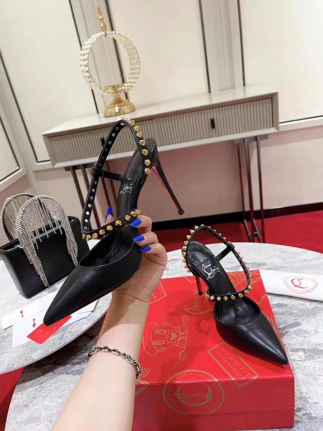 Women C*ristian L*uboutin High Heels 10CM