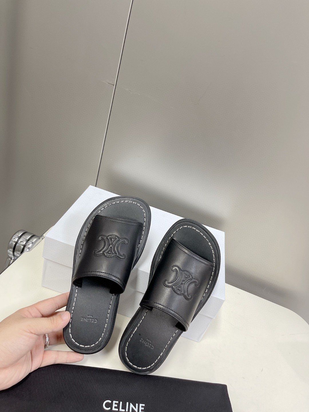 Women C*eline Top Sandals