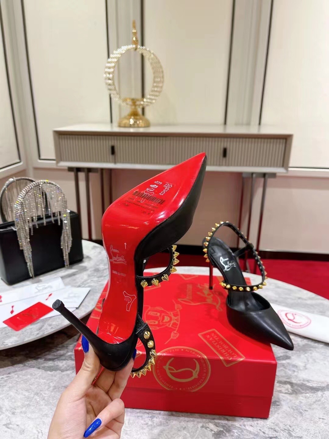 Women C*ristian L*uboutin High Heels 10CM