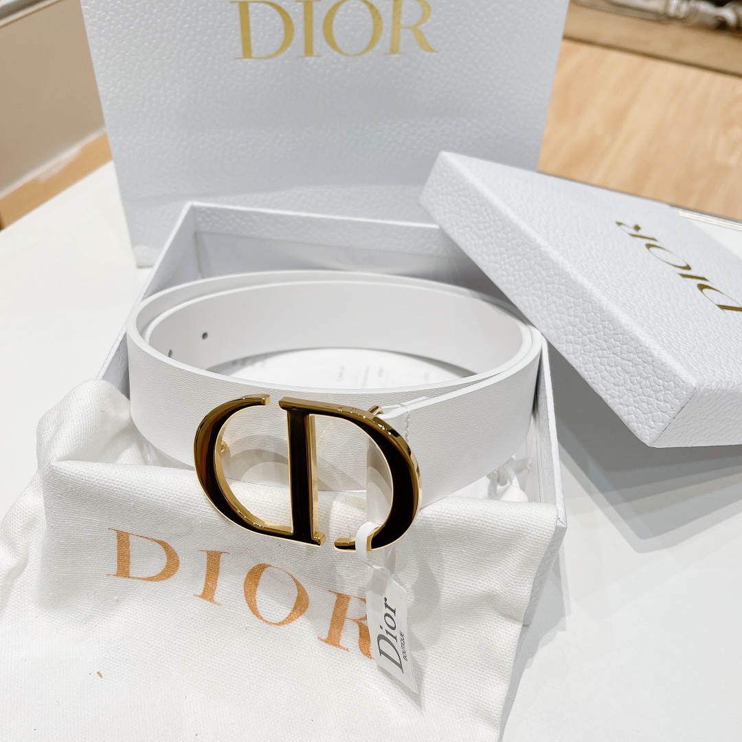 D*ior Belts Top Quality 35MM