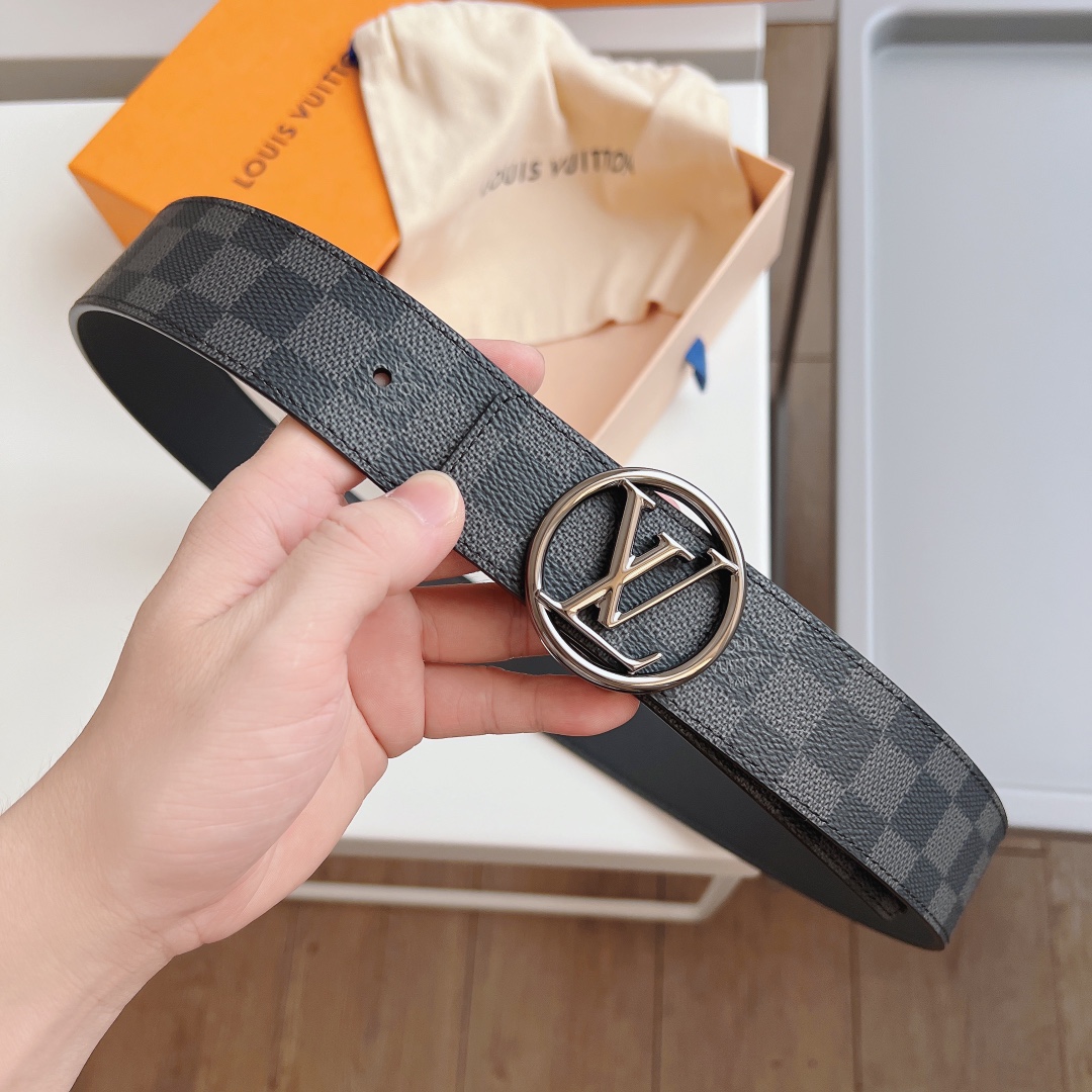 L*ouis V*uitton Belts Top Quality 40MM