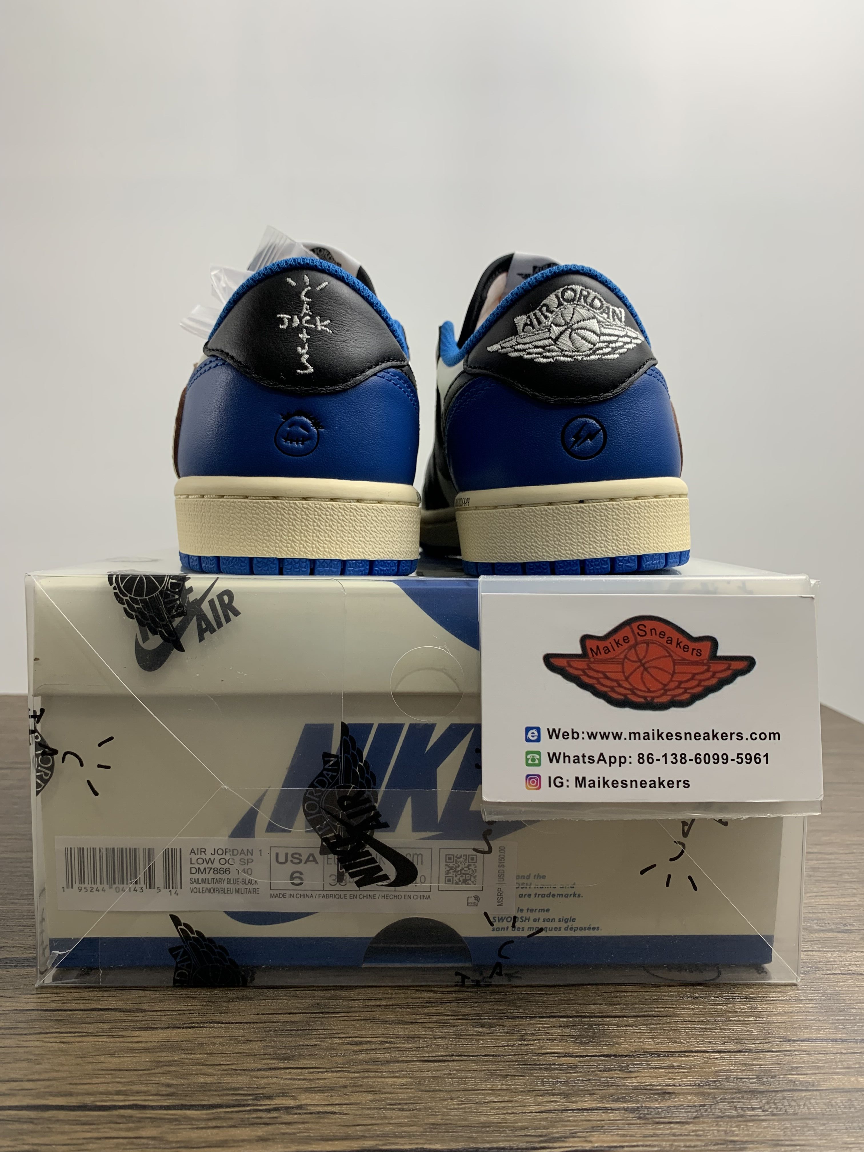 Nike air jordan 1 low travis scott