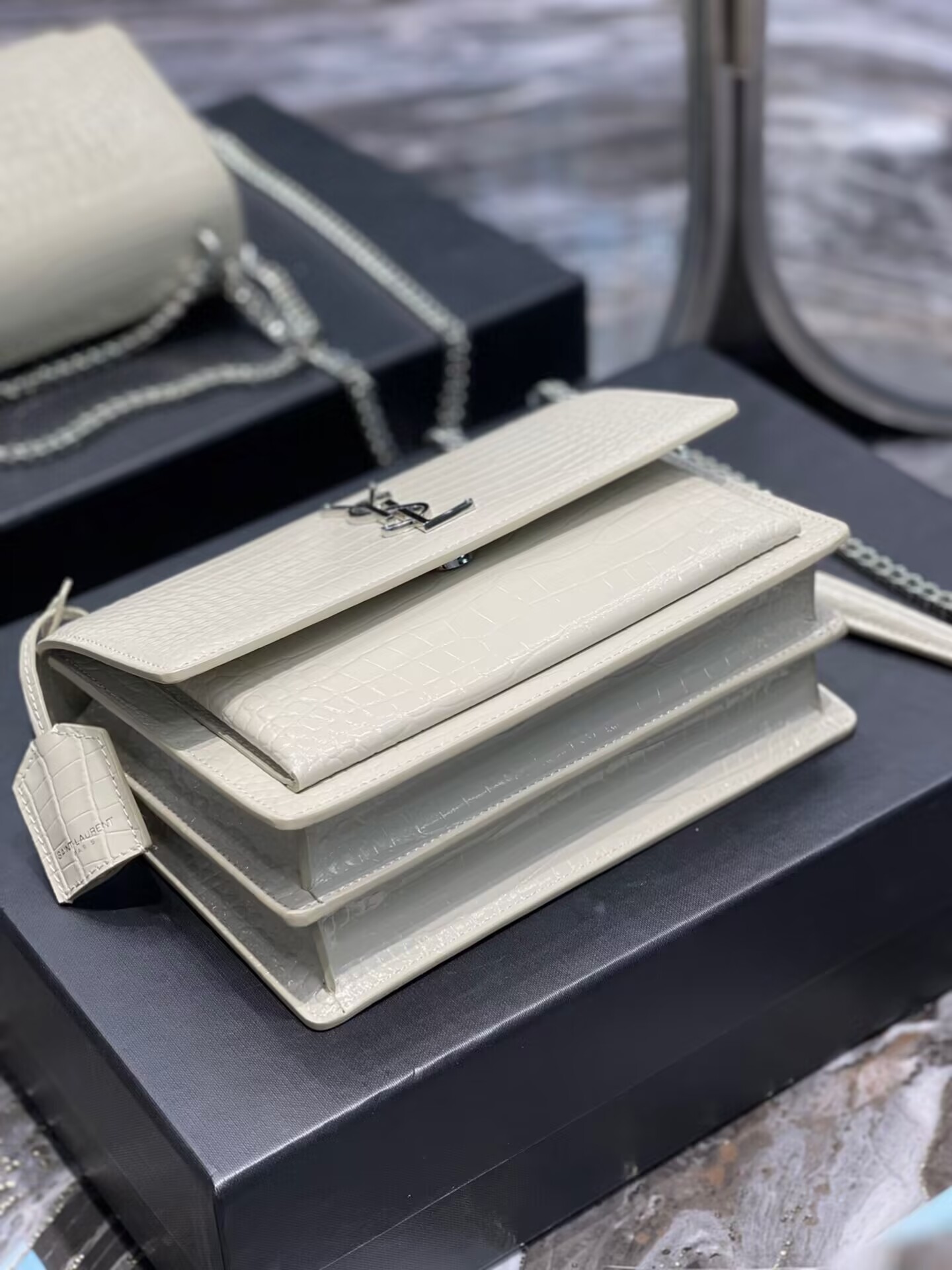 Y*SL Bag Top Quality 22*8*16CM
