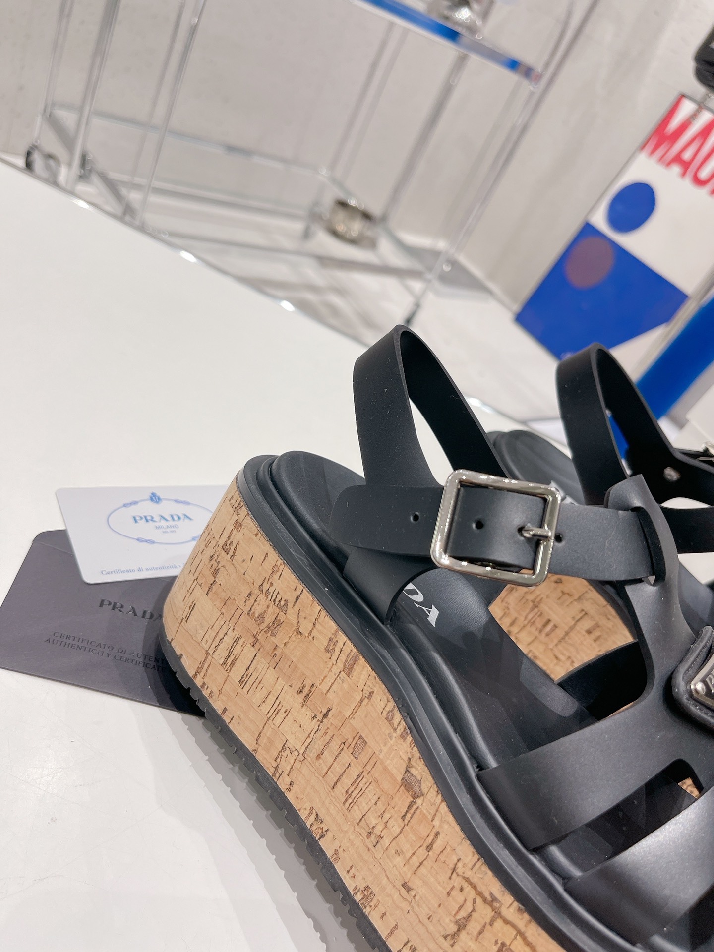 Women P*rada Top Quality Sandals