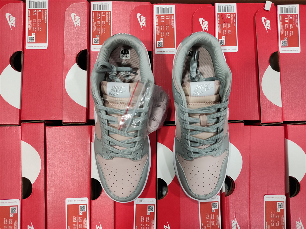 from SB Dunk Low Pink/Grey DM8329-600
