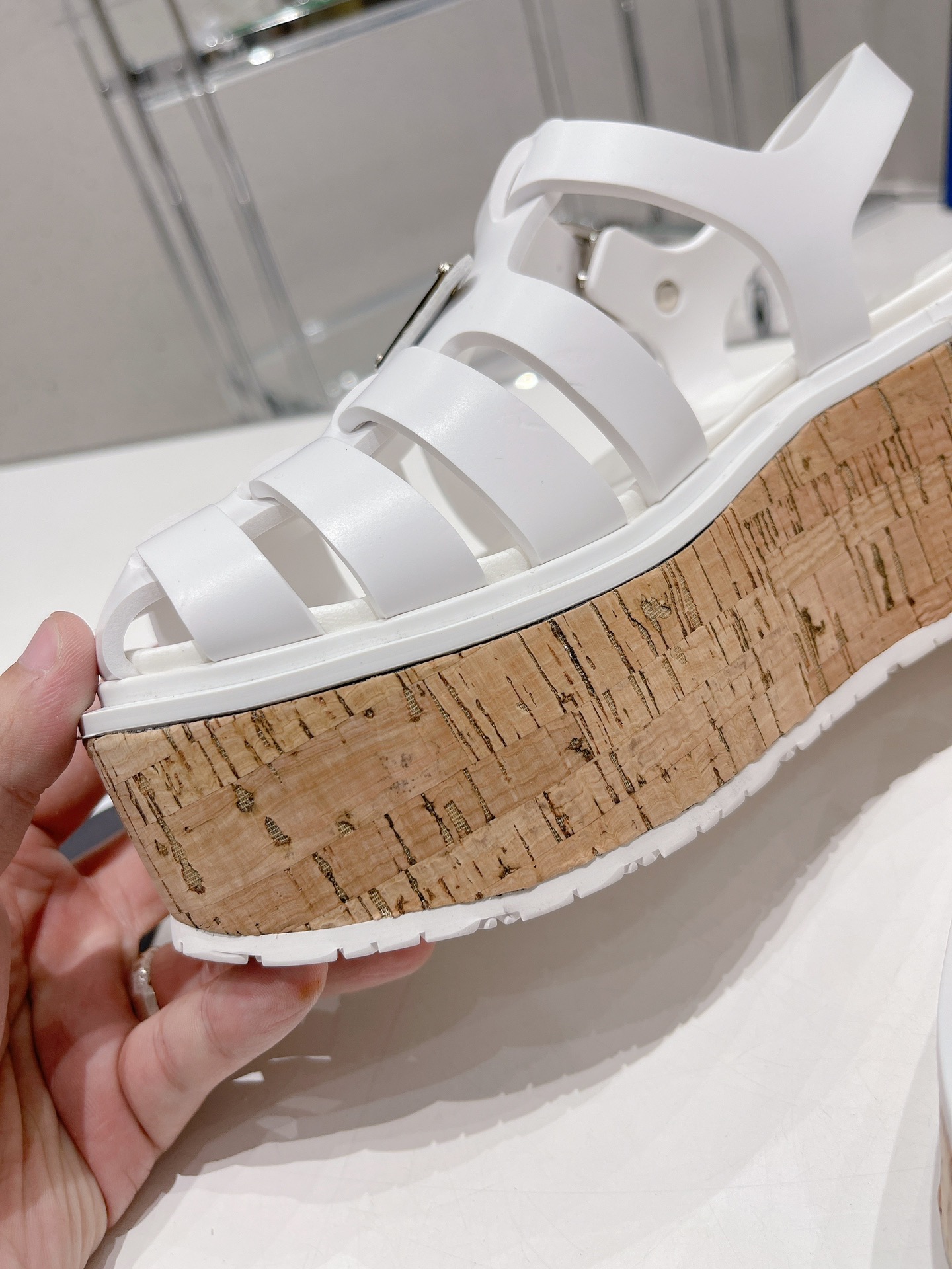 Women P*rada Top Quality Sandals