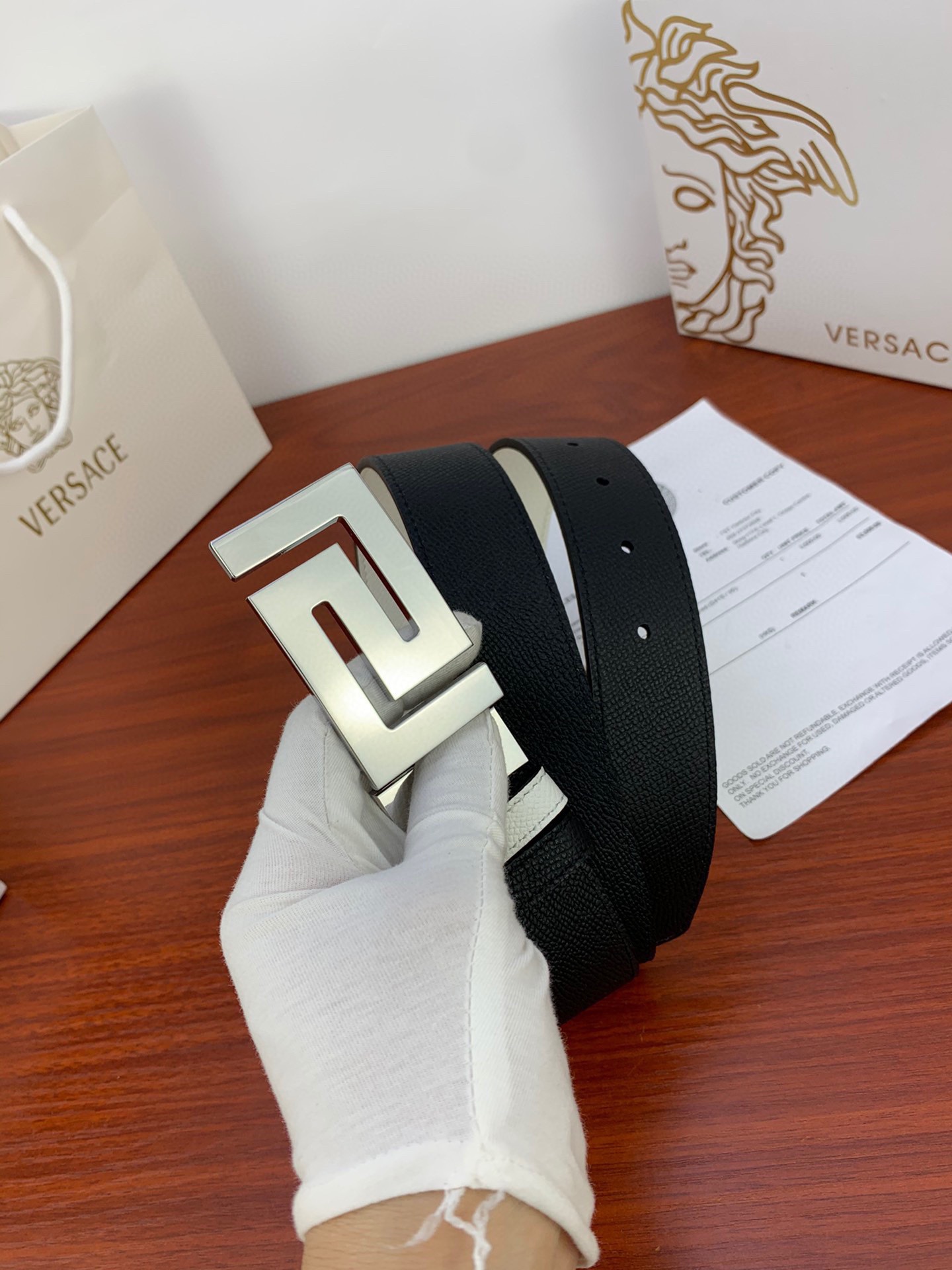 V*ersace Belts Top Quality 35MM
