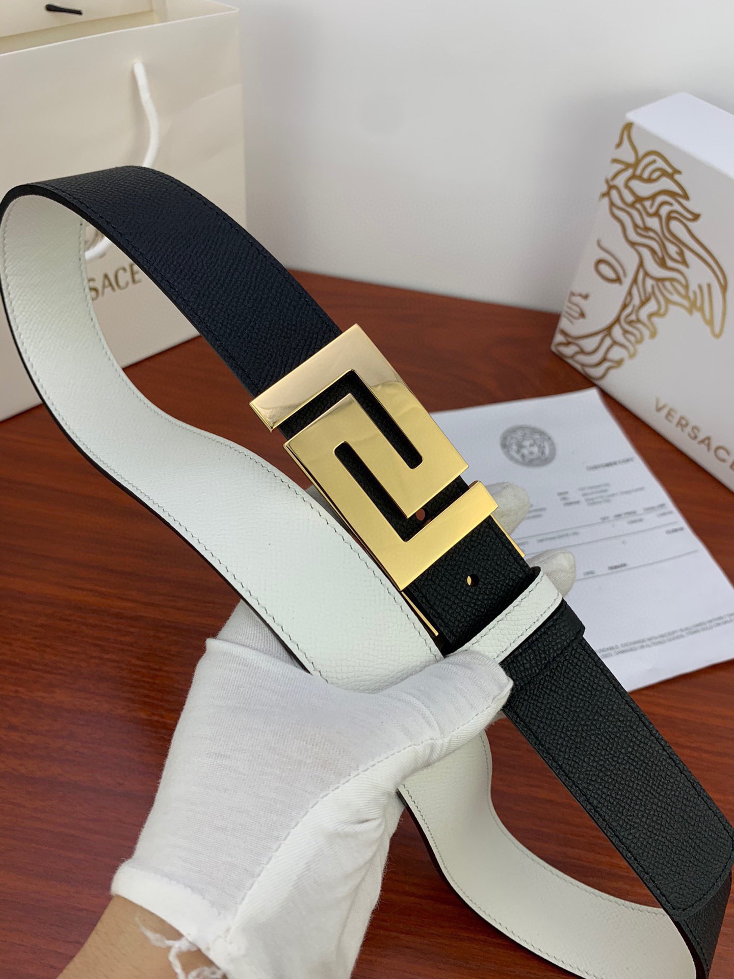 V*ersace Belts Top Quality 35MM