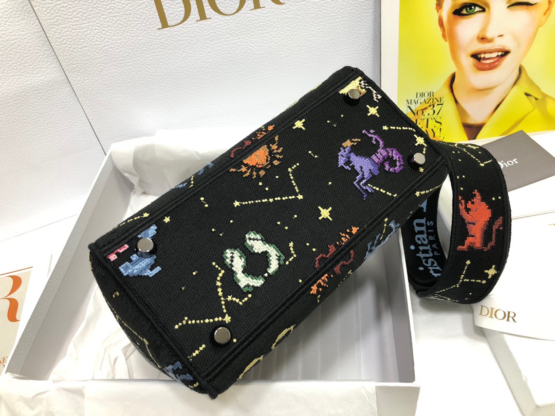 D*ior Lady D-Lite handbag Top Quality 24*11*20cm