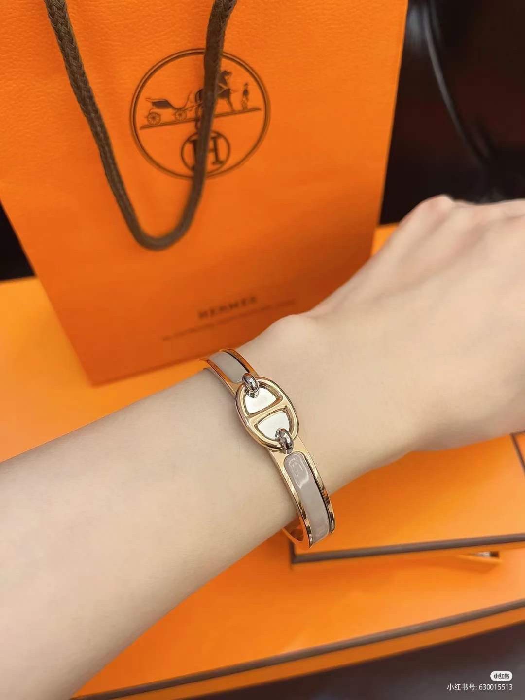 H*ermes mini clic chaine dancre bracelet
