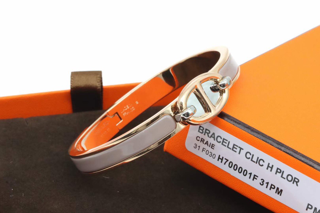 H*ermes mini clic chaine dancre bracelet