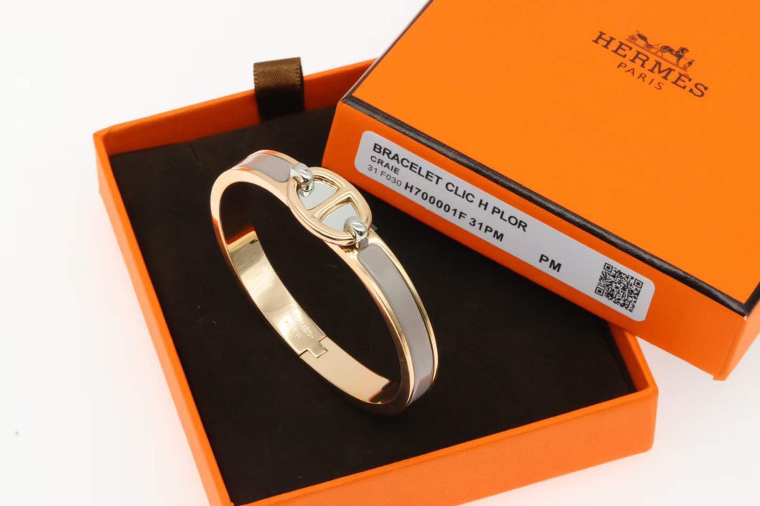 H*ermes mini clic chaine dancre bracelet