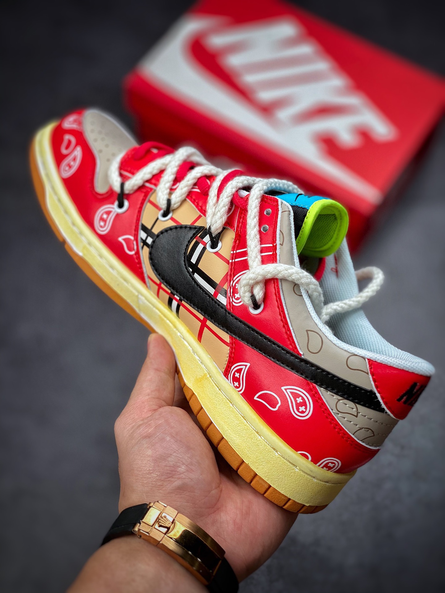 from Nike SB Dunk Low chicago