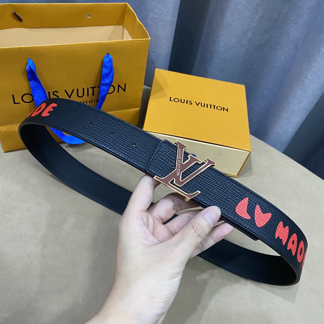 L*ouis V*uitton Belts Top Quality 40MM