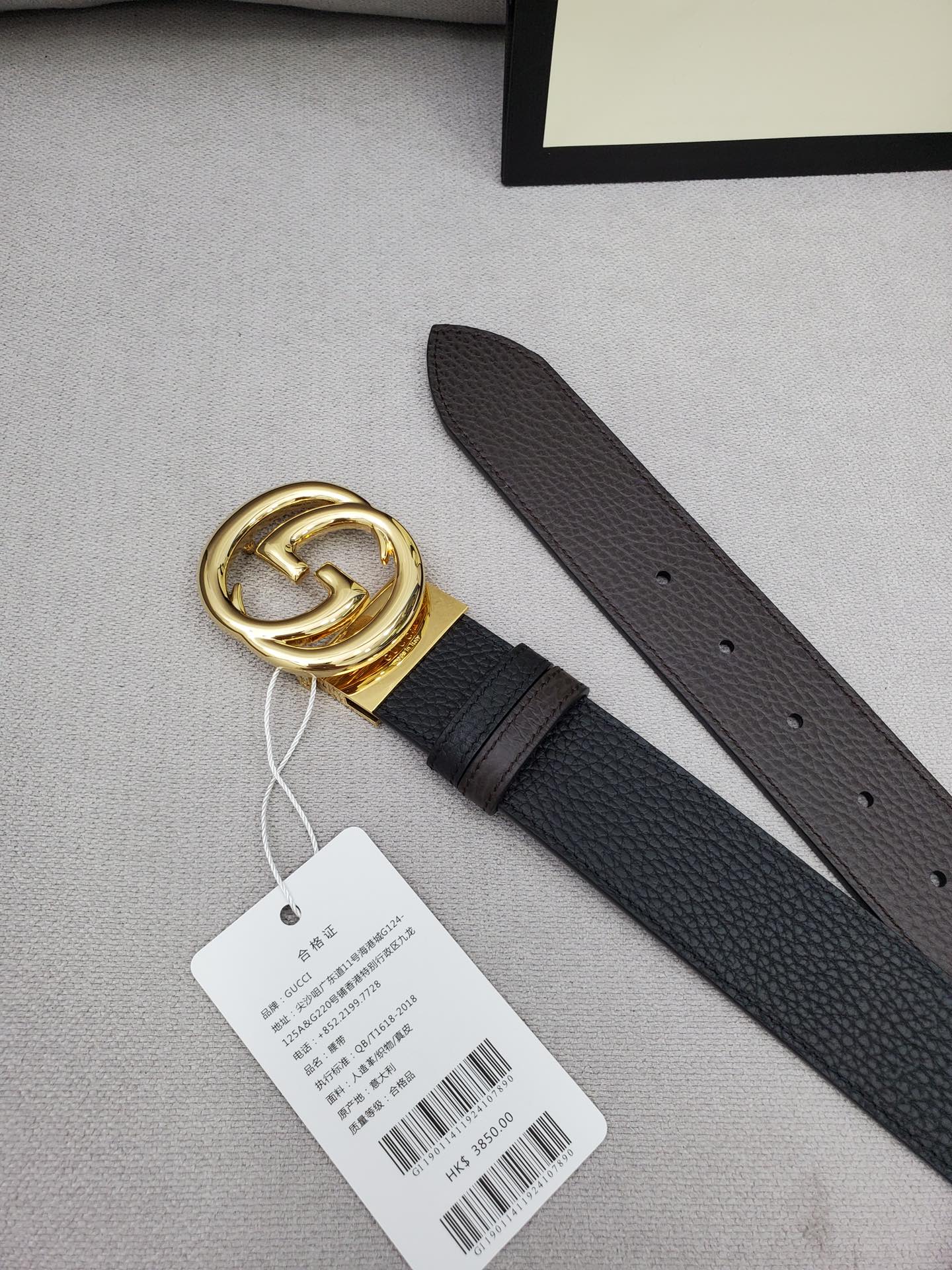 G*ucci Belts Top Quality 38MM