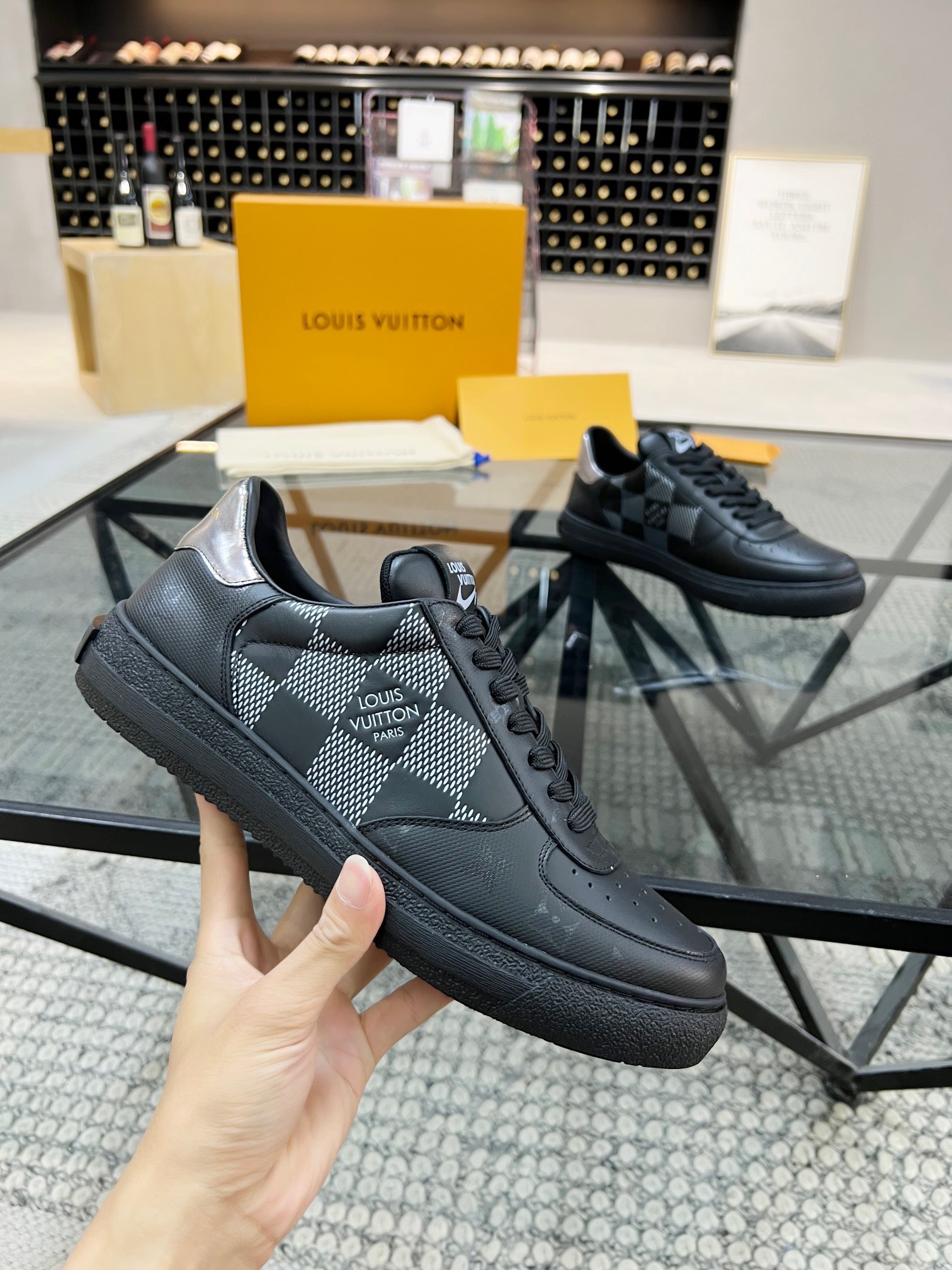 Men L*ouis V*uitton Top Sneaker