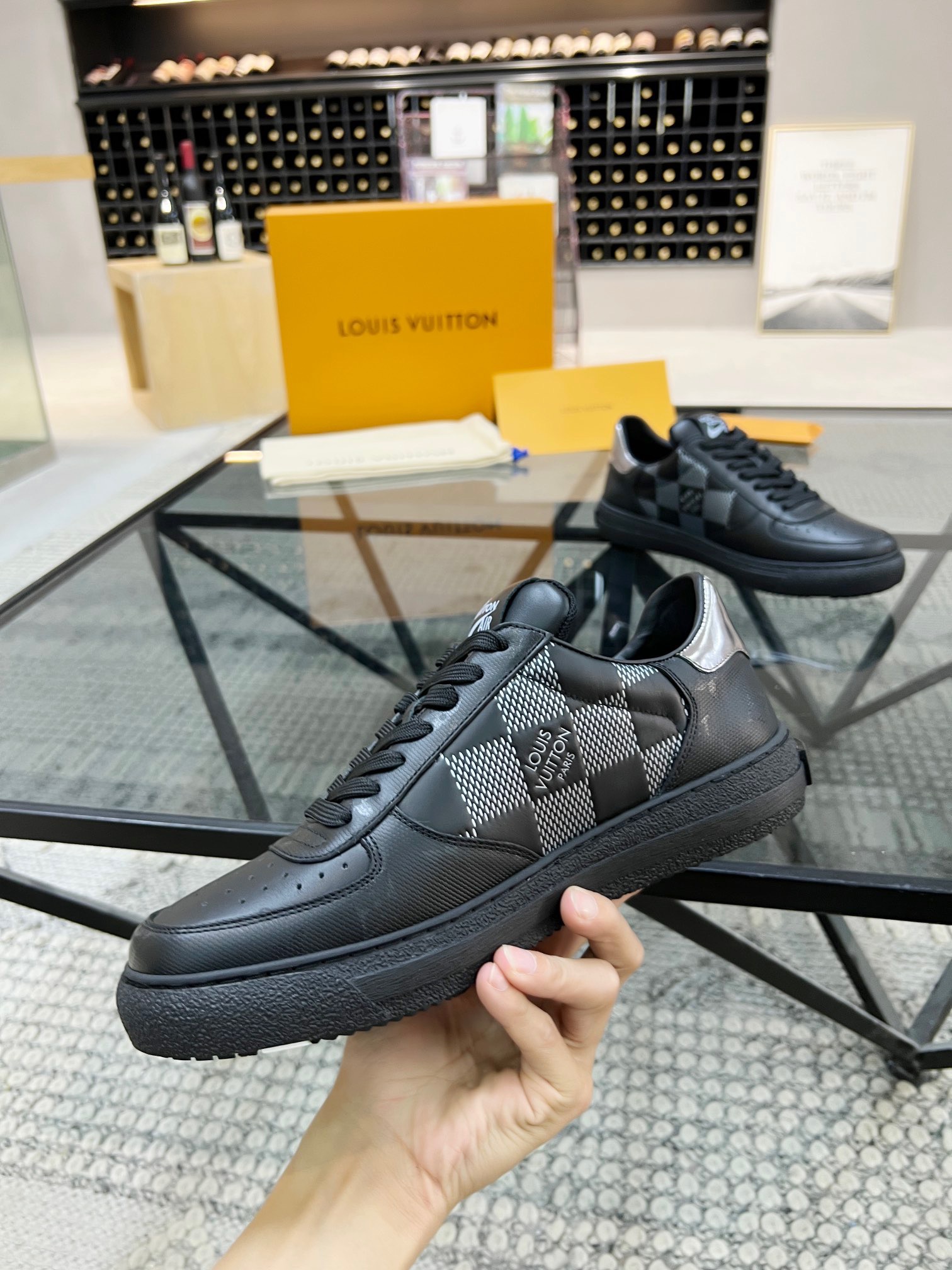 Men L*ouis V*uitton Top Sneaker
