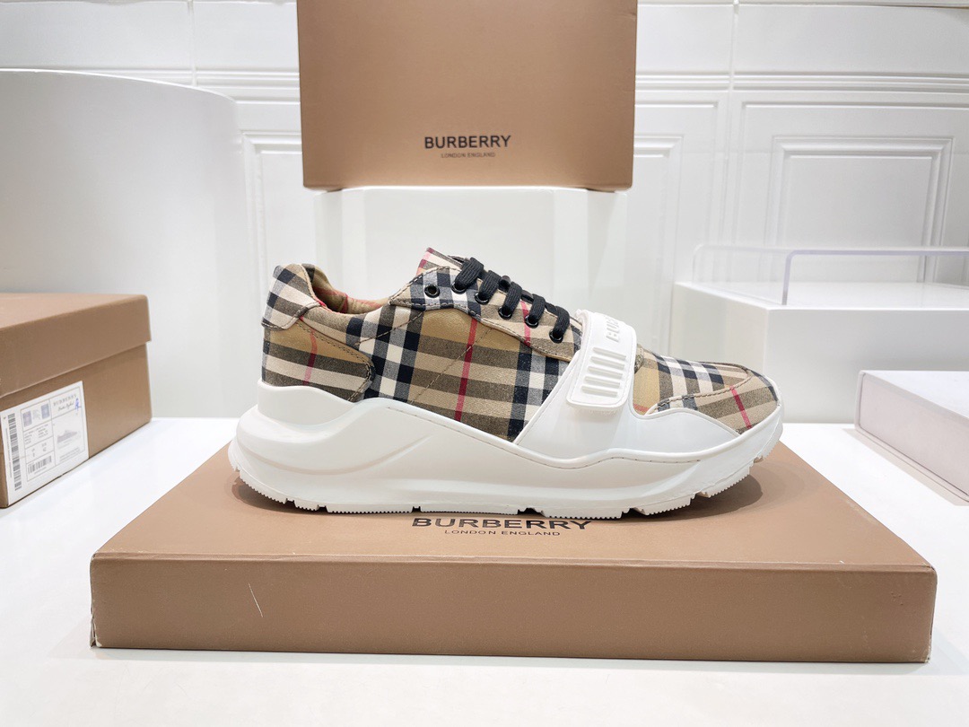 Men B*urberry vintage Top Sneakers