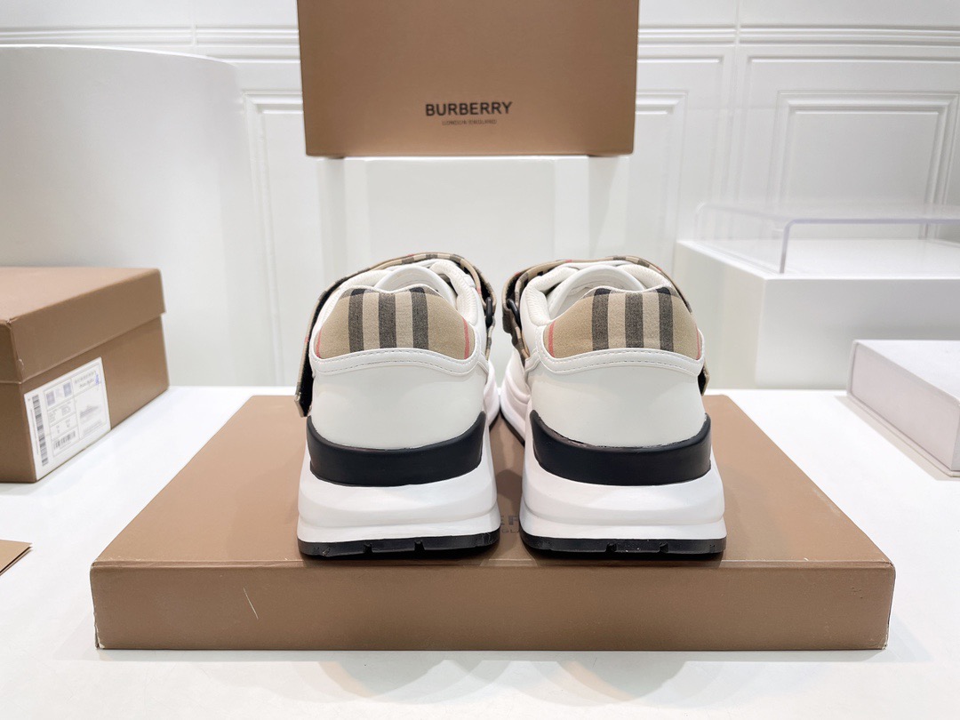 Men Women B*urberry vintage Top Sneakers