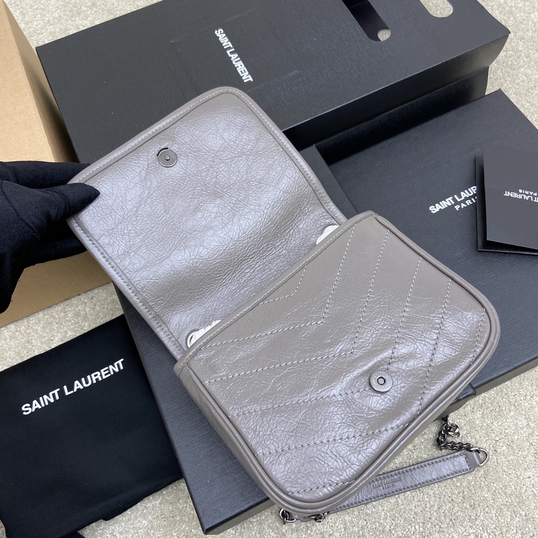 Y*SL Bag Top Quality 19*15*6CM