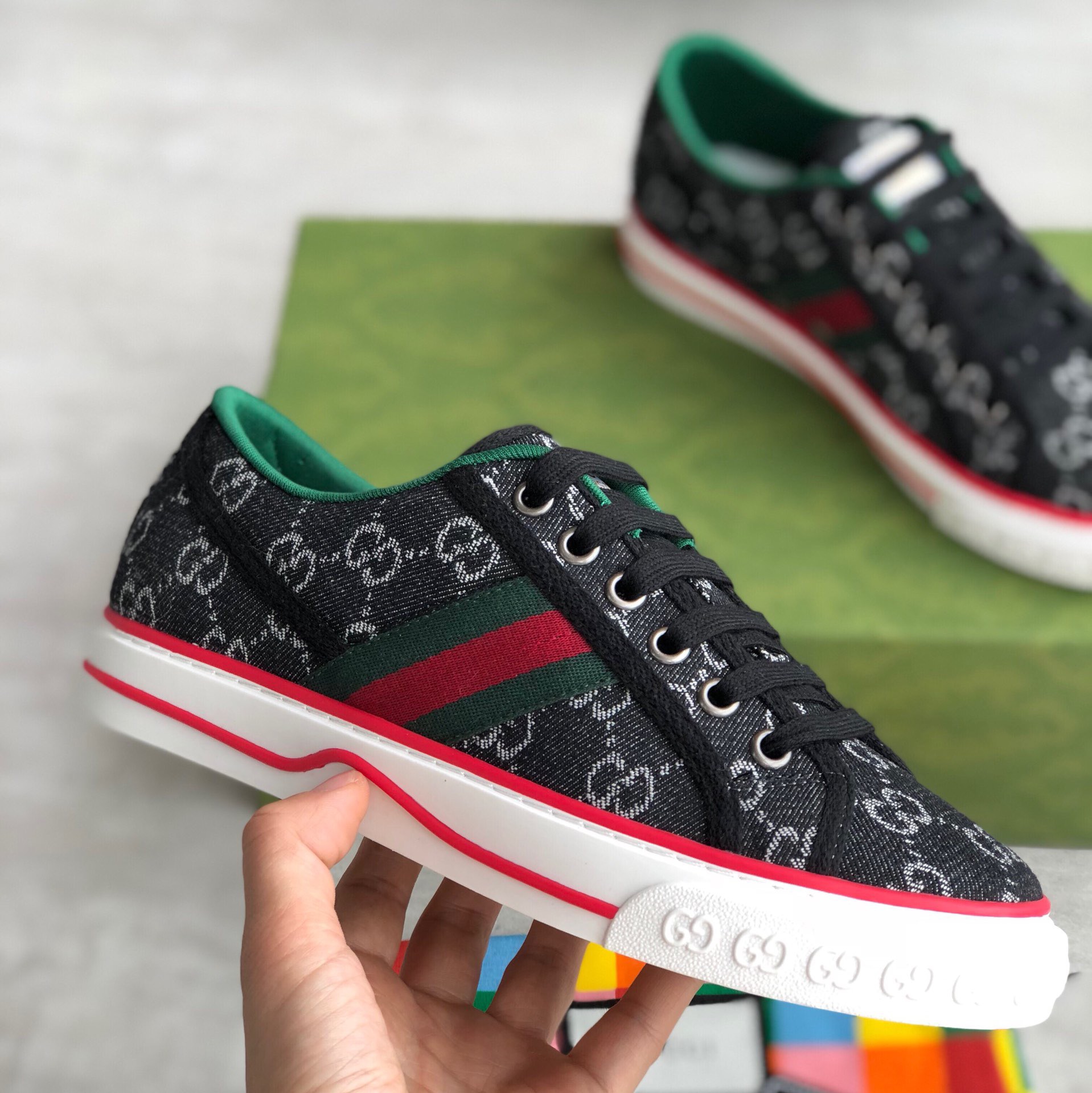 Men Women G*ucci Top Sneaker