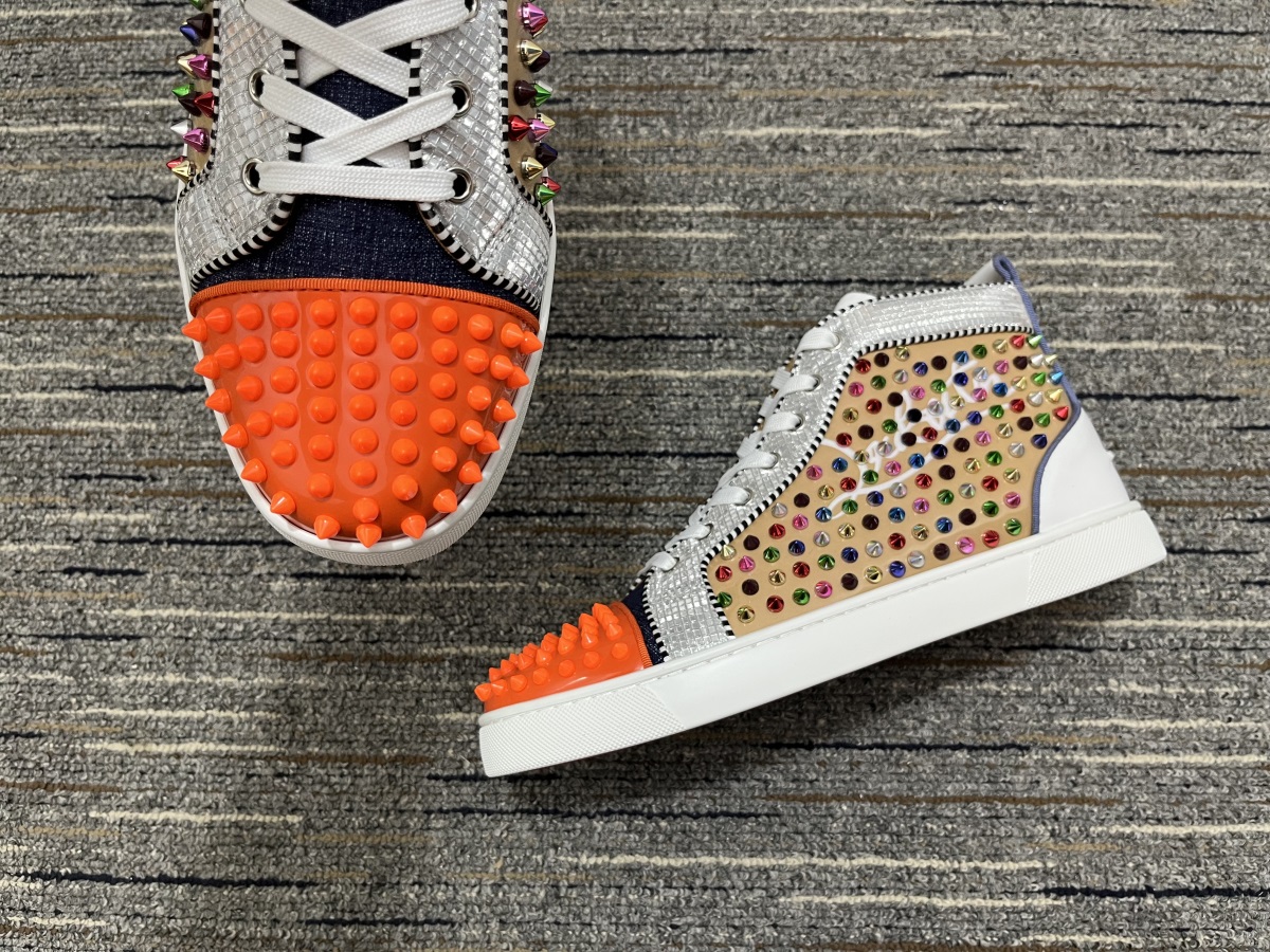 Men Women C*hristian L*ouboutin Top Sneaker