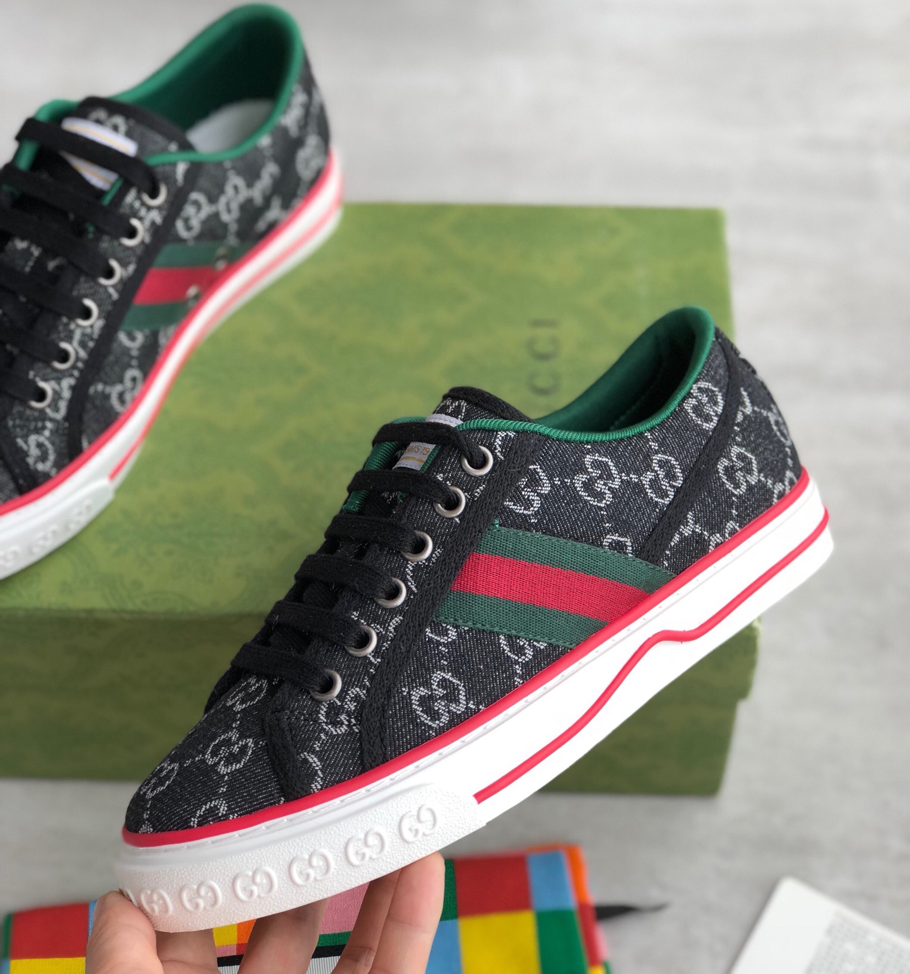 Men Women G*ucci Top Sneaker