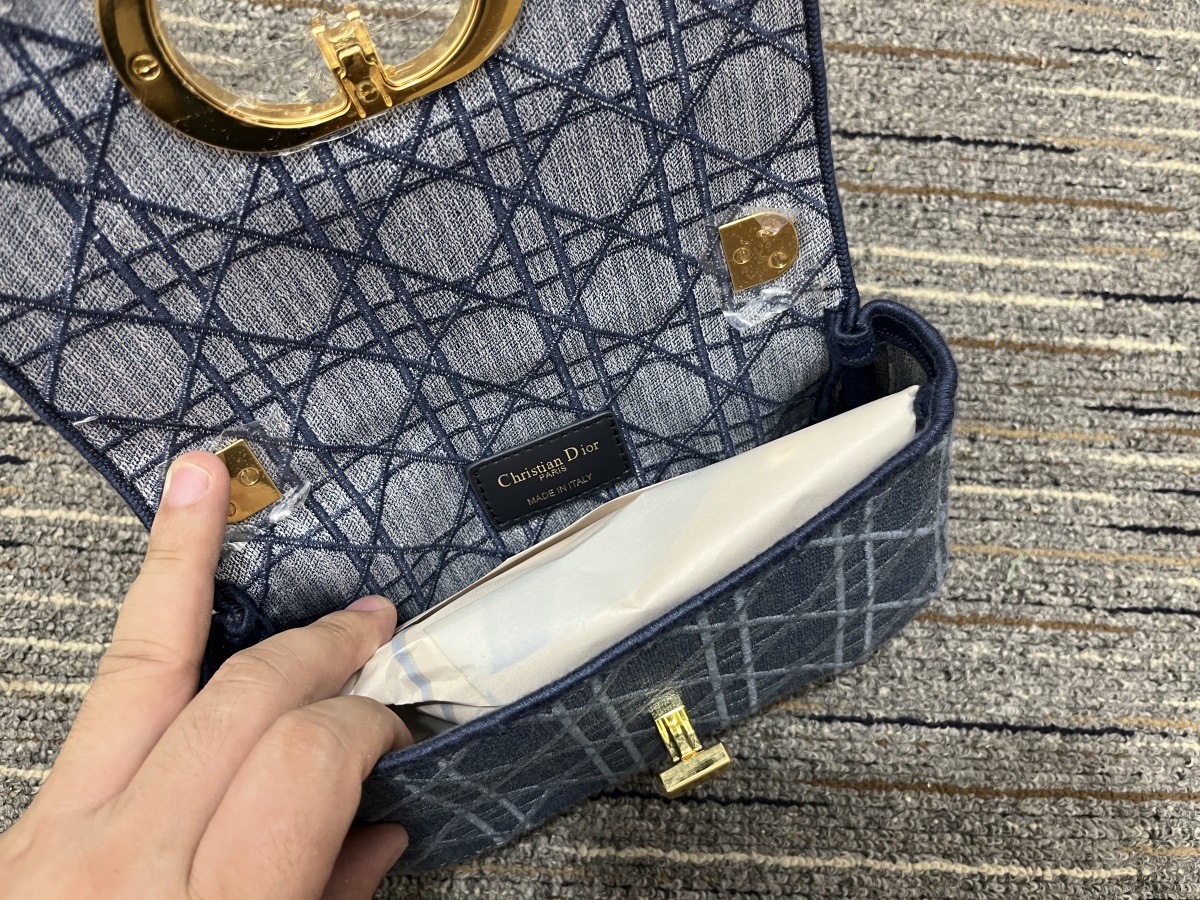 D*ior Top Bag