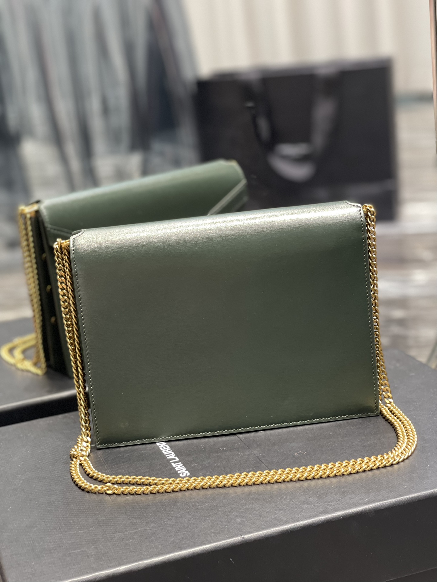 Y*SL Top Bag 22*16.5*5.5cm