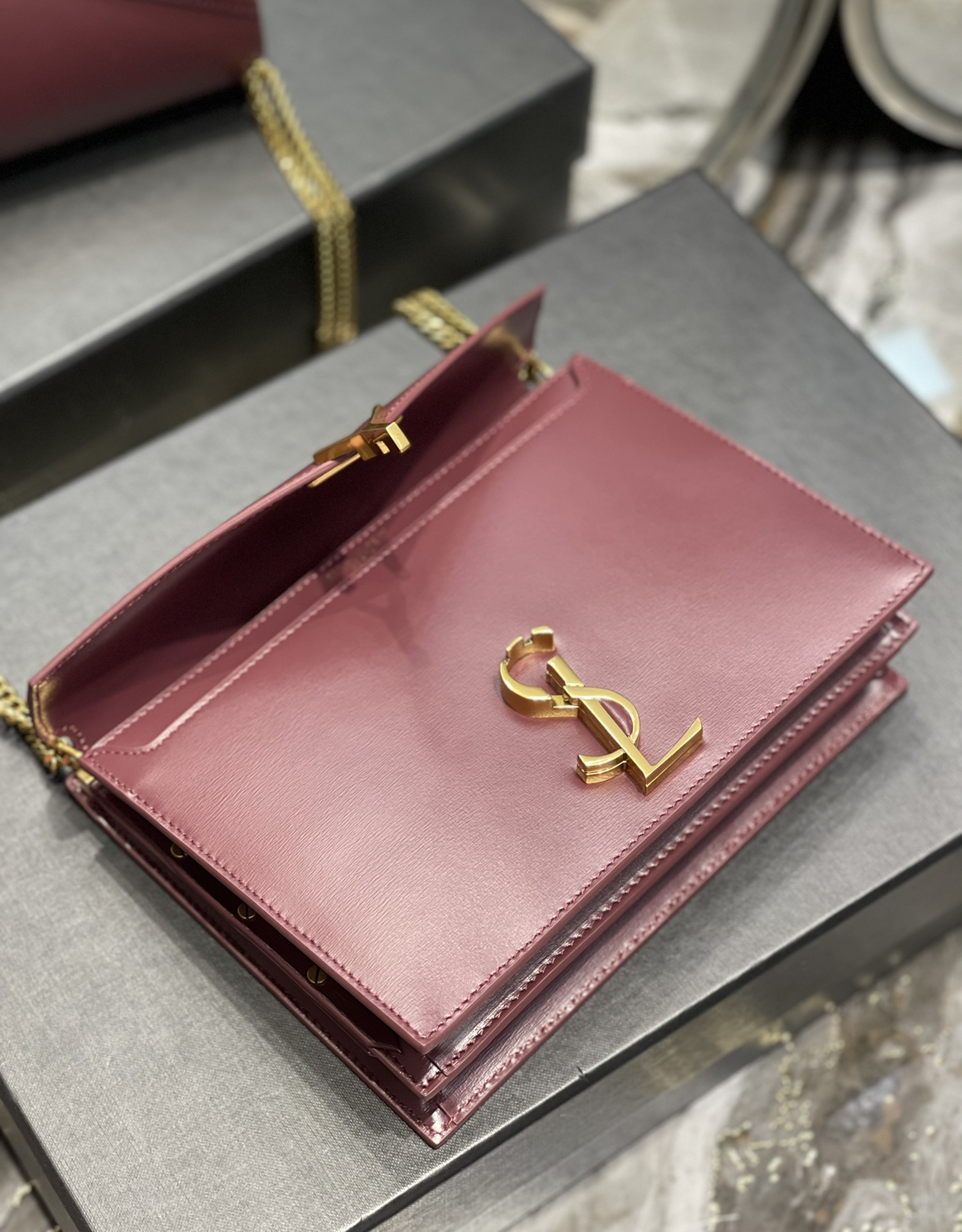 Y*SL Top Bag 22*16.5*5.5cm
