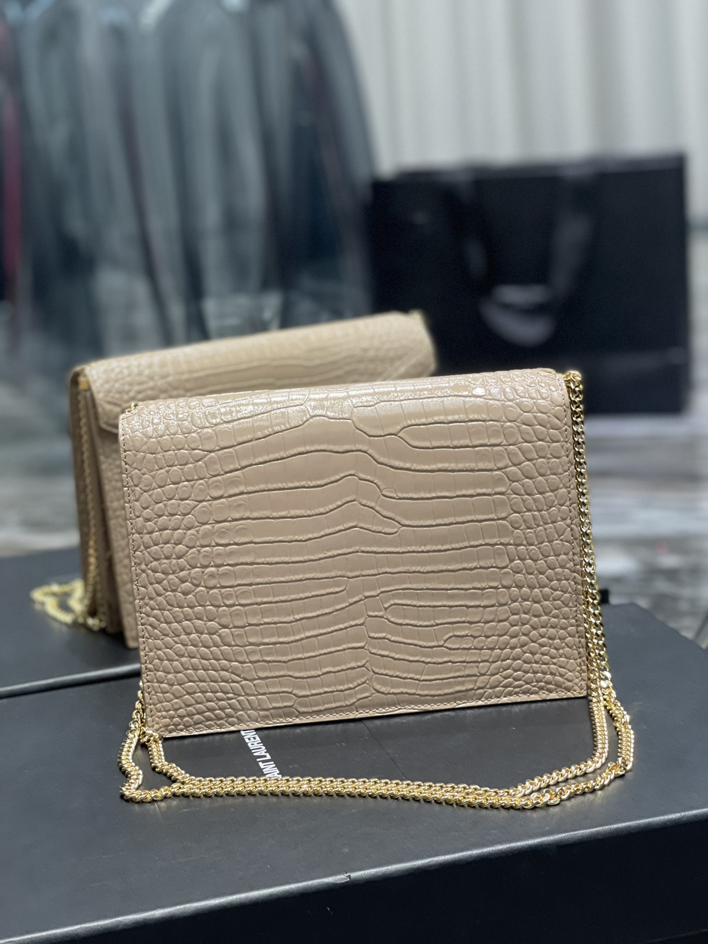 Y*SL Top Bag 22*16.5*5.5cm