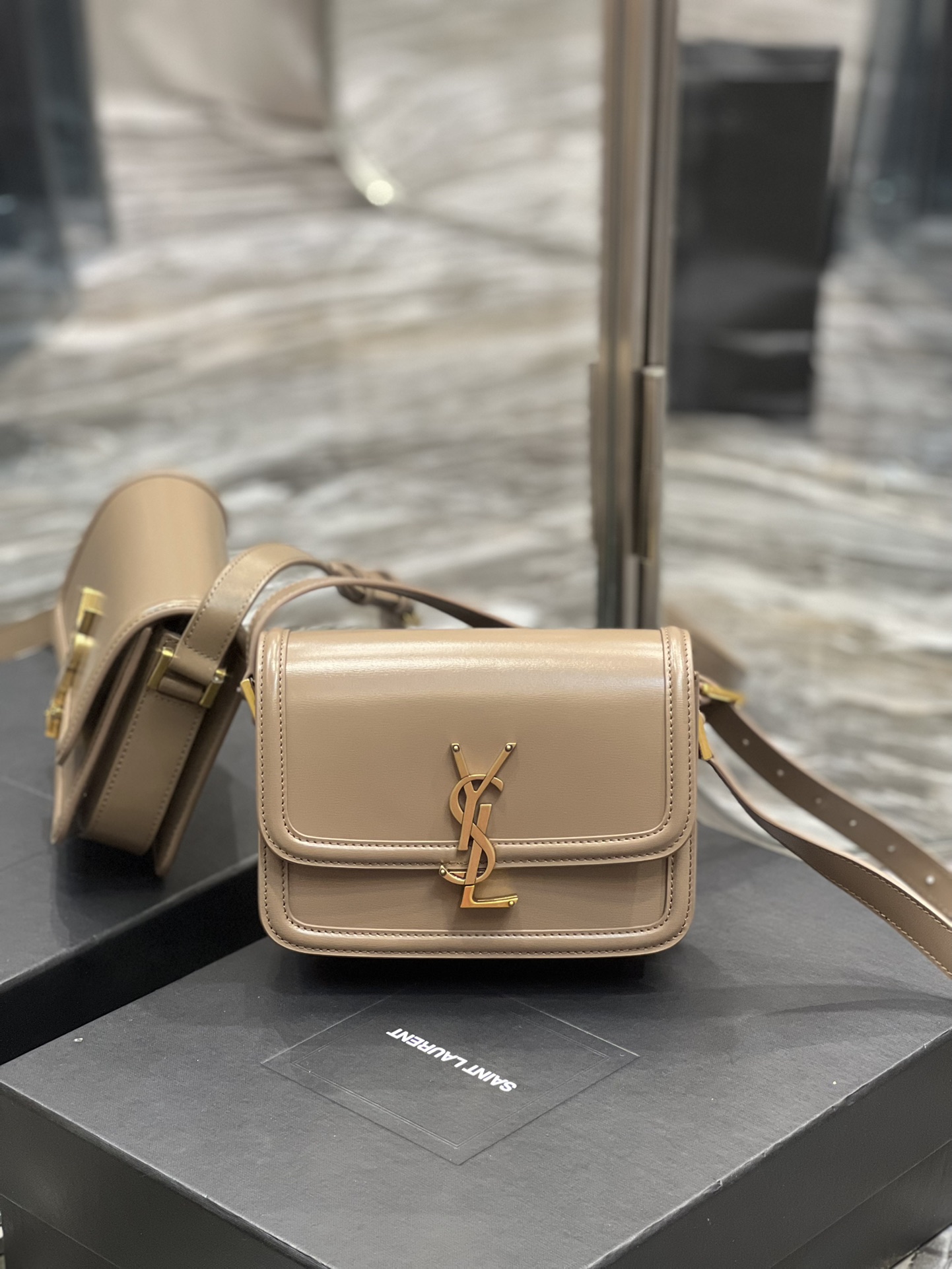 Y*SL Bag Top Quality 19*13*5CM 23*16*6CM